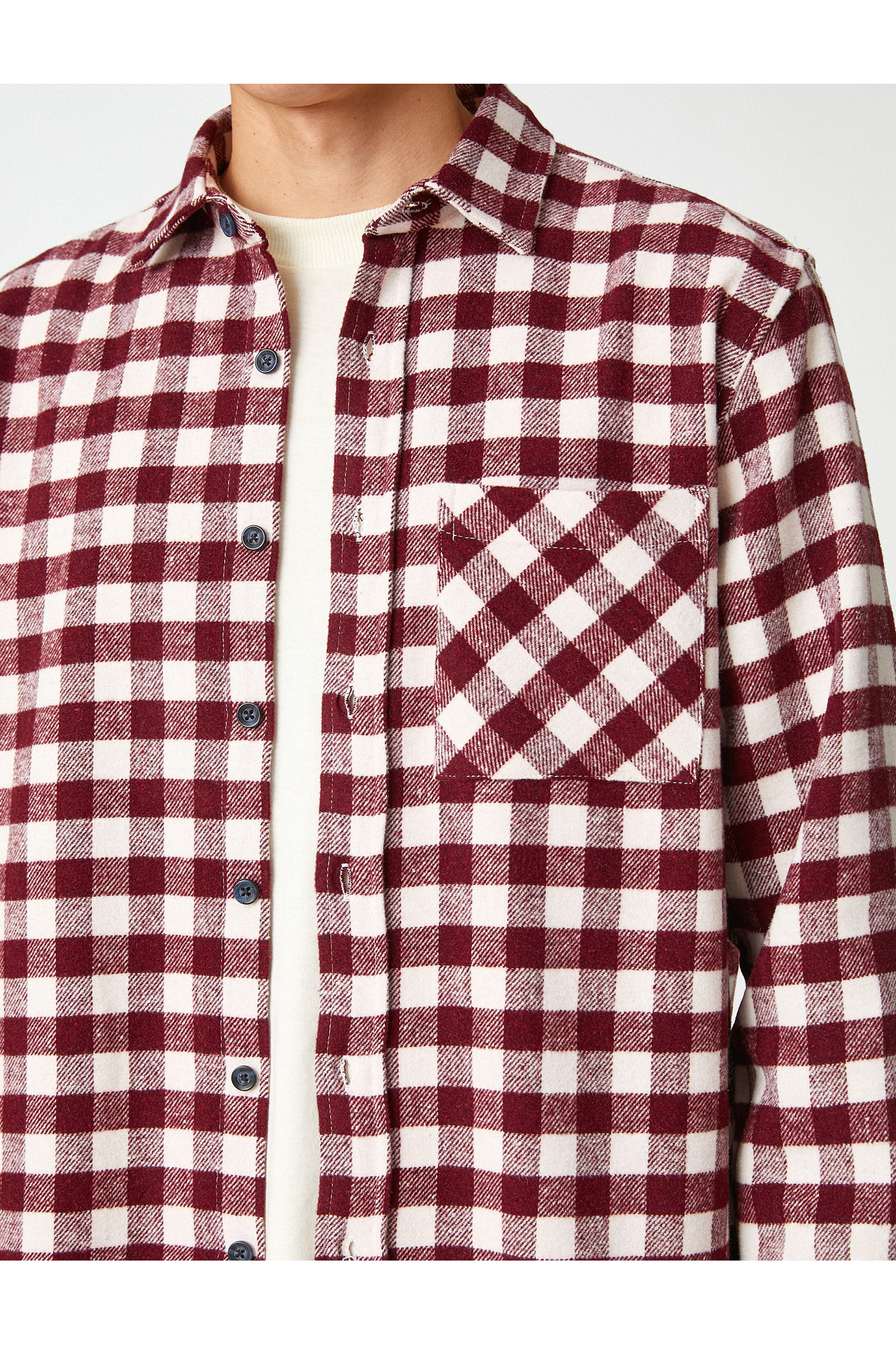 پیراهن مردانه کوتون | 3SAM60011HW Koton - Image 5