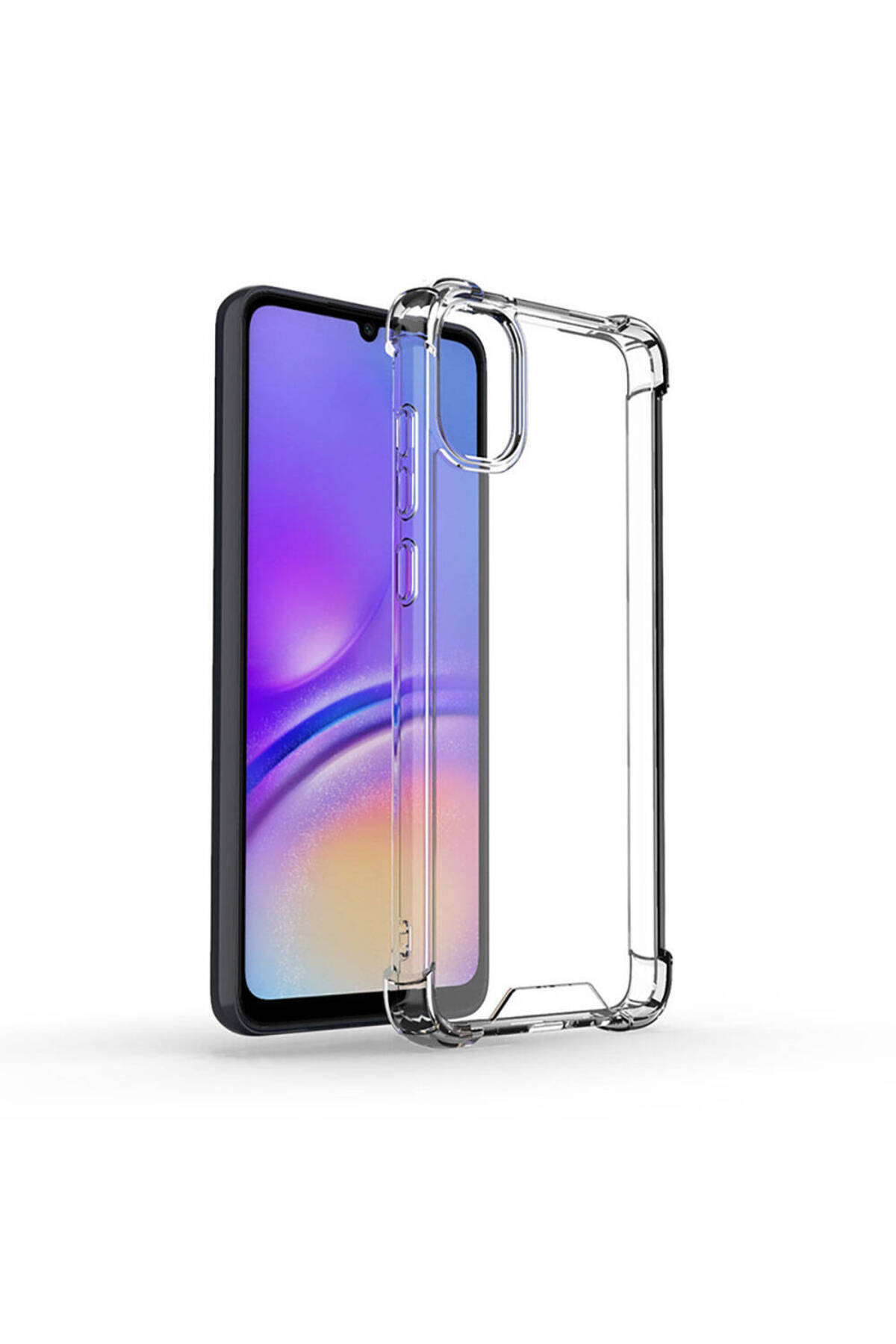 Samsung Galaxy A05 Kapak Şeffaf Airbag Antishock Köşe Korumalı Silikon Kılıf