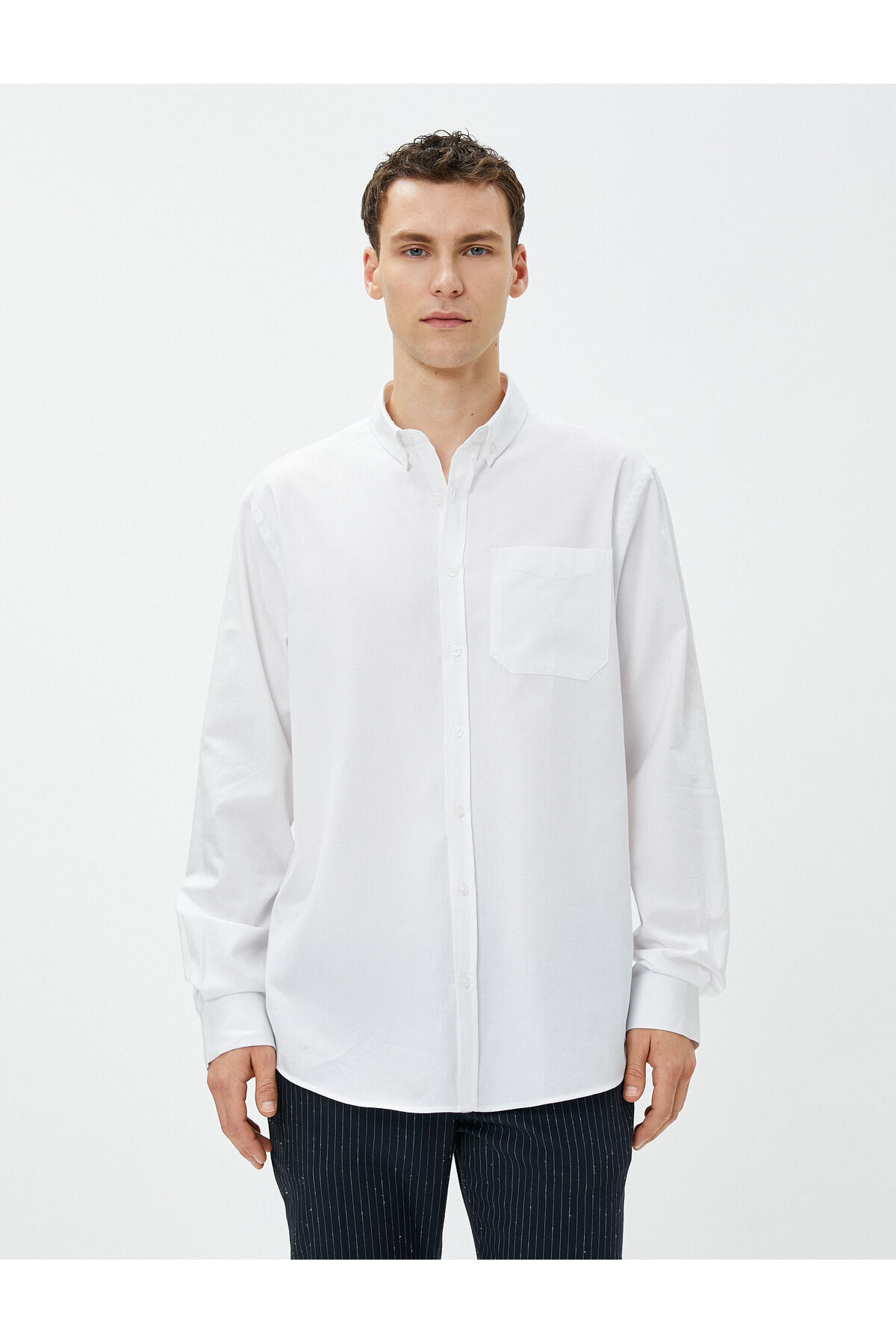 پیراهن مردانه کوتون | 3SAM60403HW Koton - Image 3