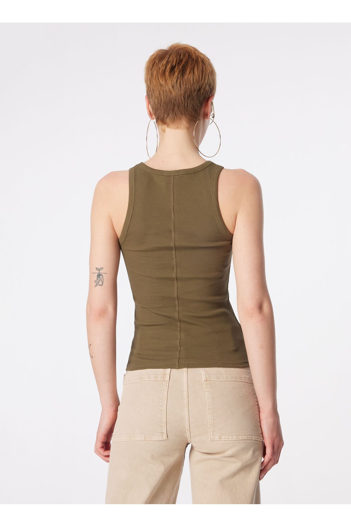 Lee-Koszulka damska U-Neck Green L 241615 Koszulka bez rękawów Ot 6