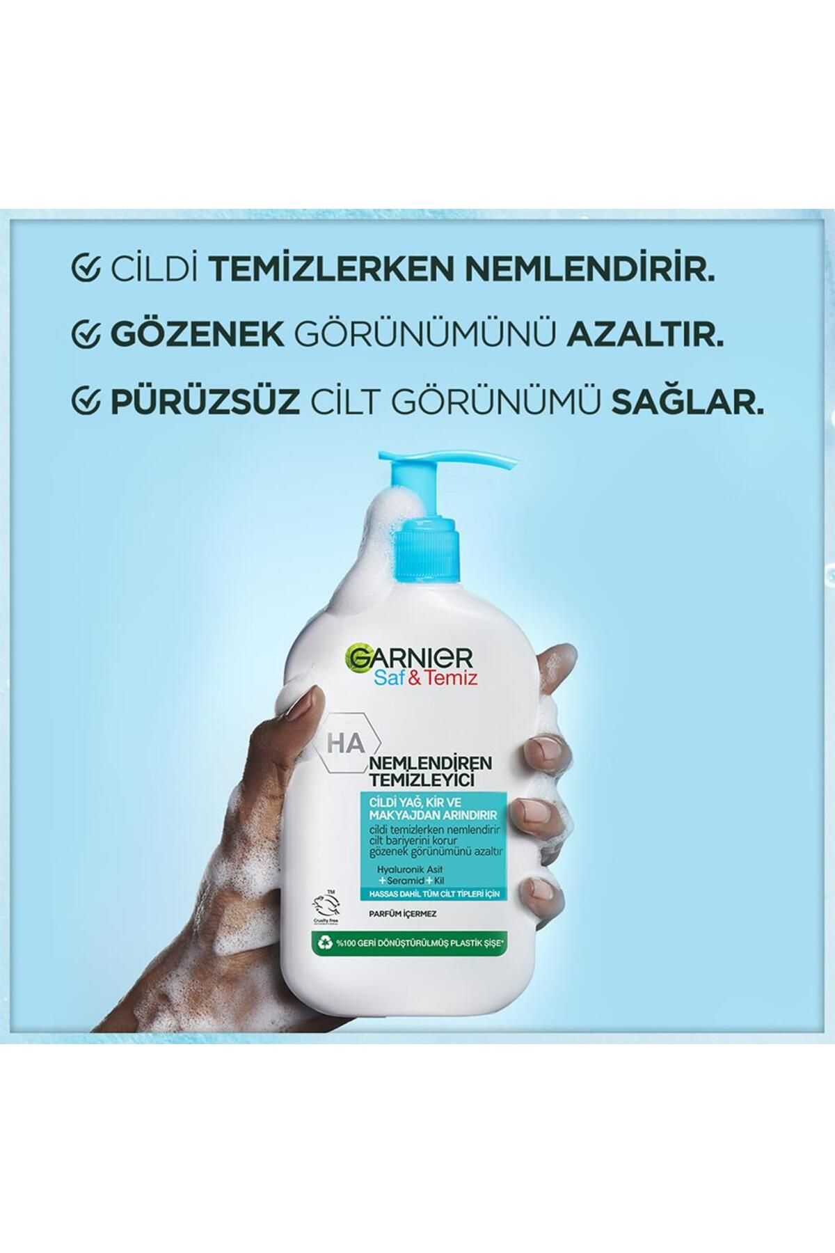 پاک کننده مرطوب کننده خالص و تمیز (250 میلی لیتر) Garnier