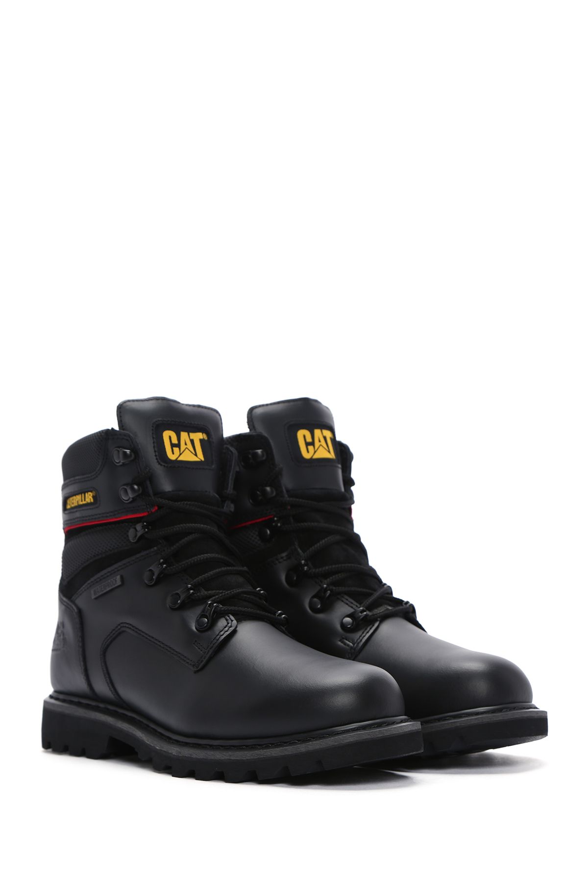 Caterpillar Men s Black Edina Waterproof Leather Boots Trendyol