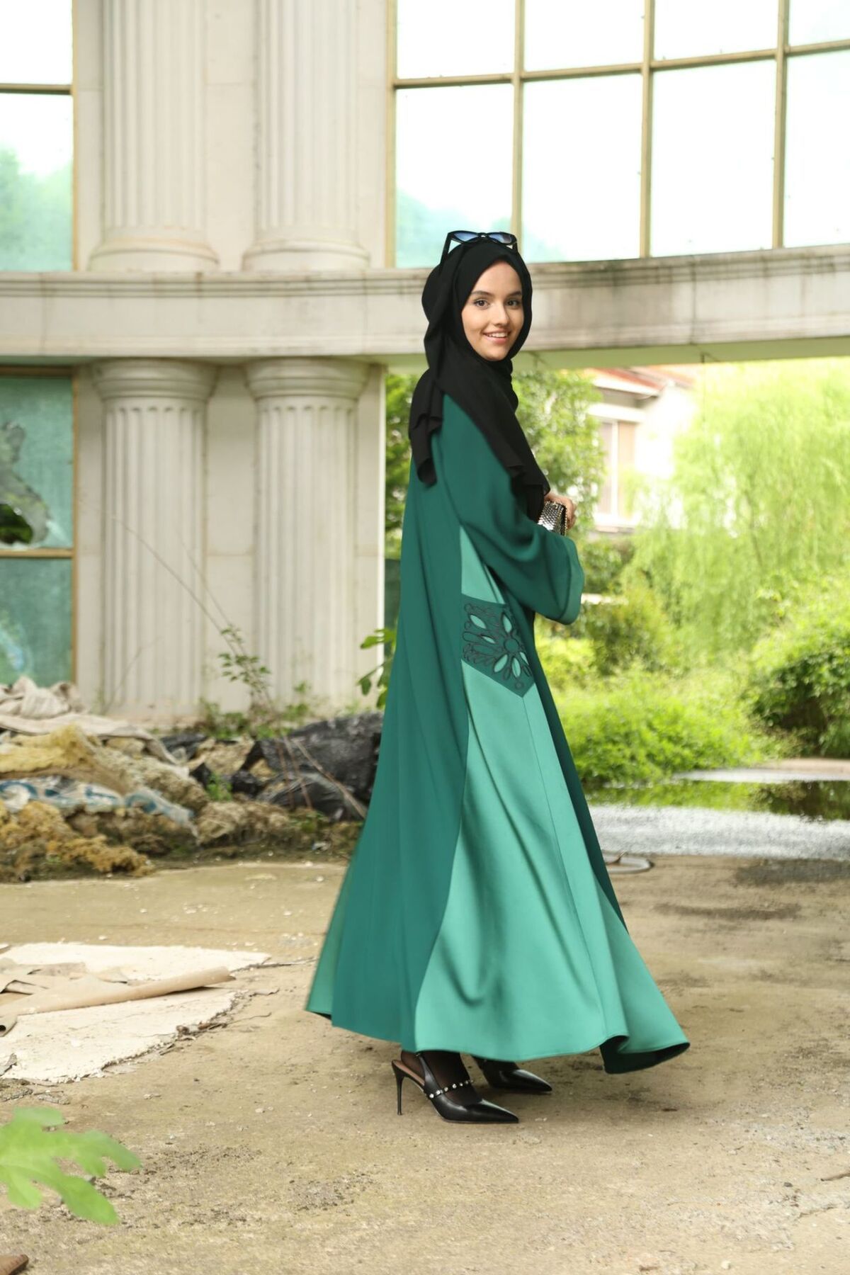 Ferraceci-Emerald Abaya Design 4