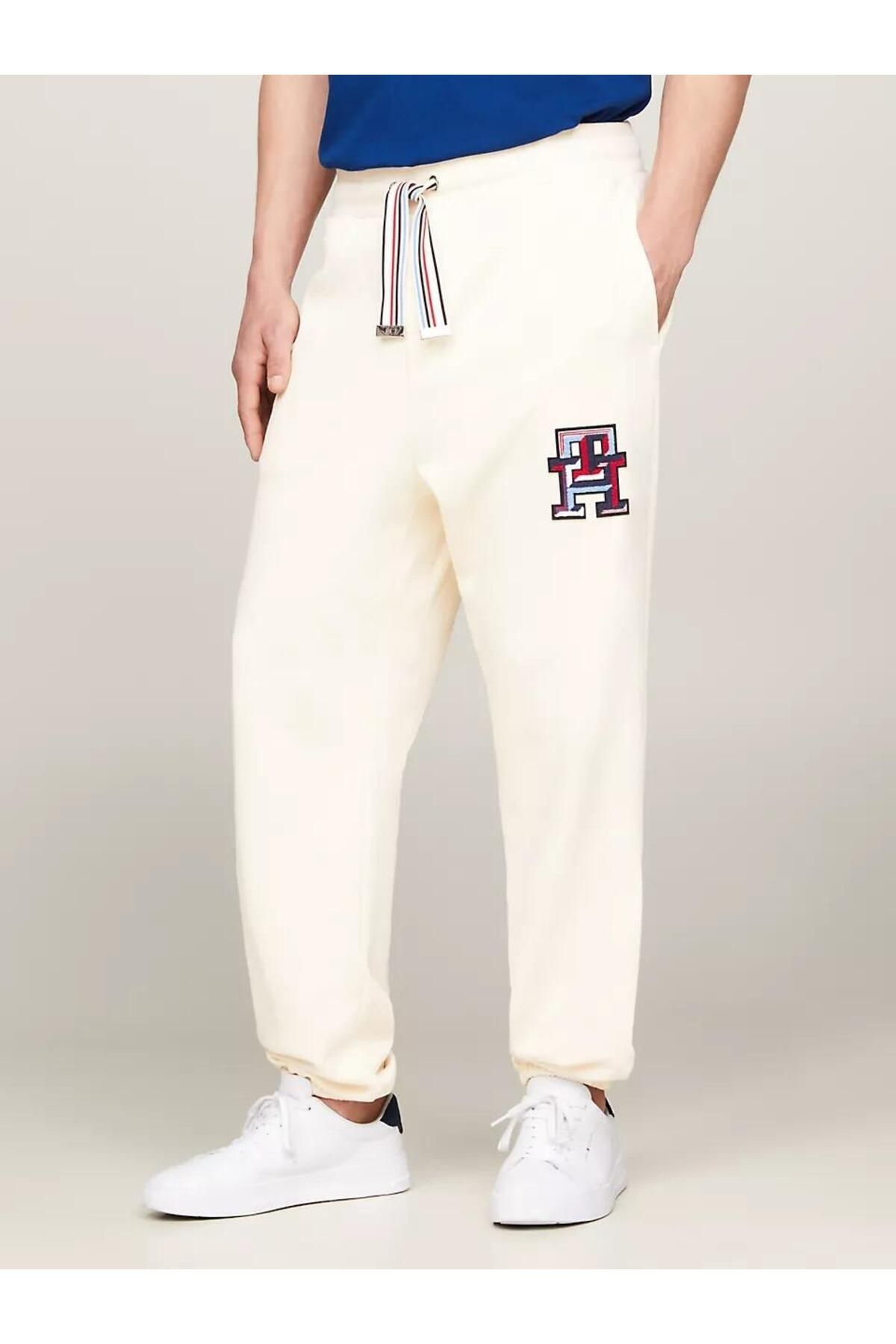 Tommy Hilfiger-بنطلون رياضي بحبل GS - نمط جرام أحادي 2