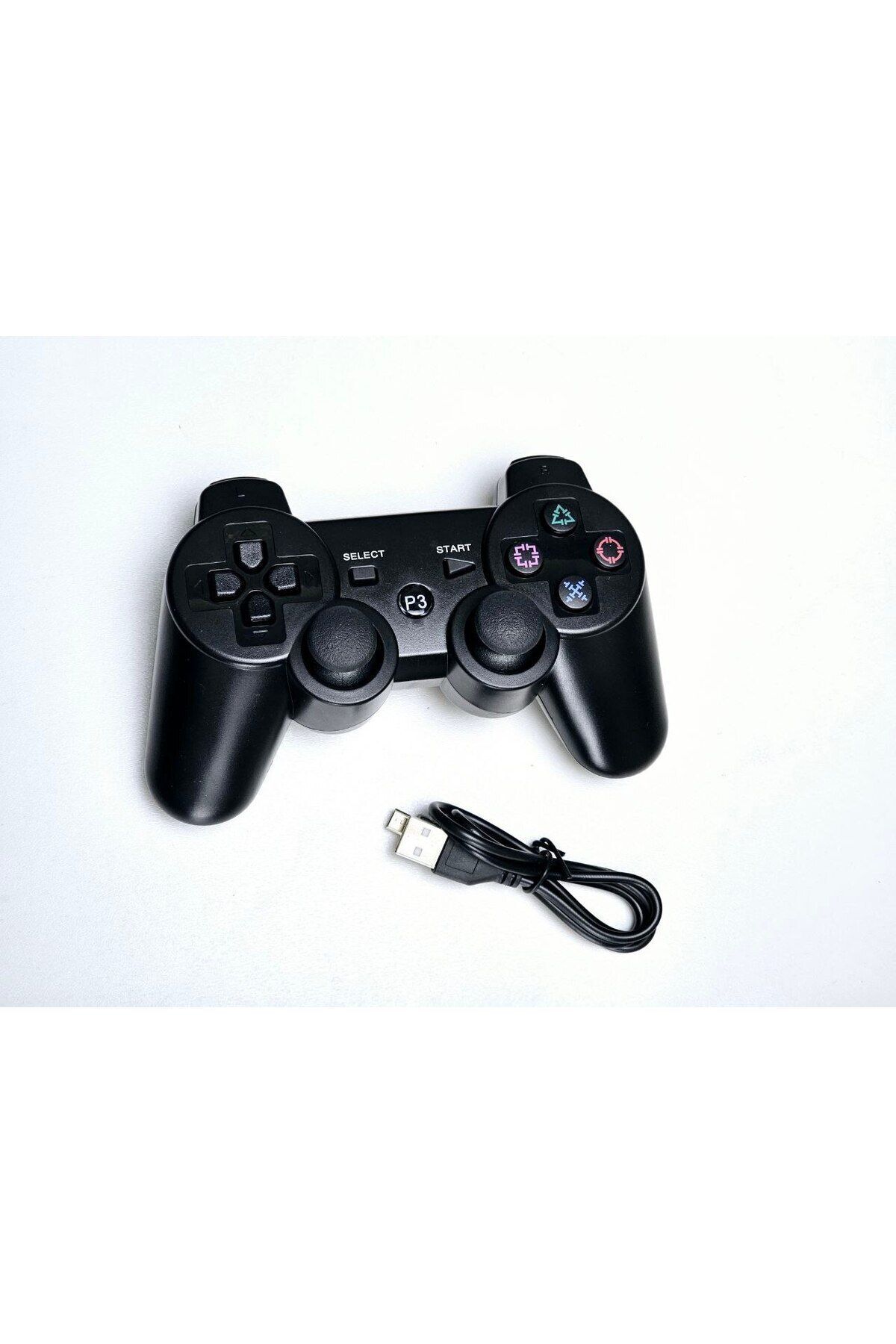 Ps3 Gamepad Uyumlu Kablosuz Analog Oyun Kolu 3