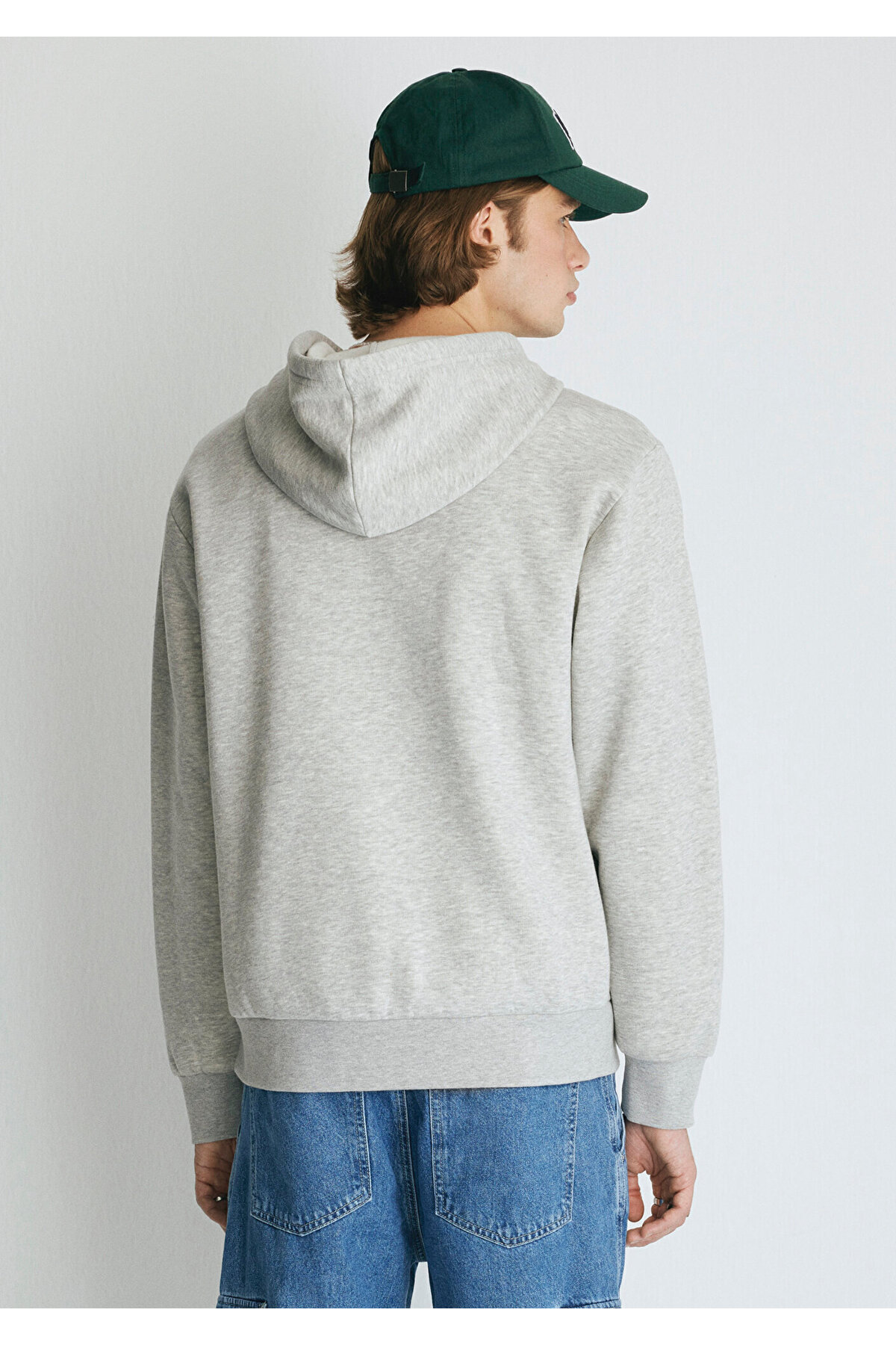 سویشرت مردانه خاکستری ماوی | 0S10094 اورجینال - تصویر 4