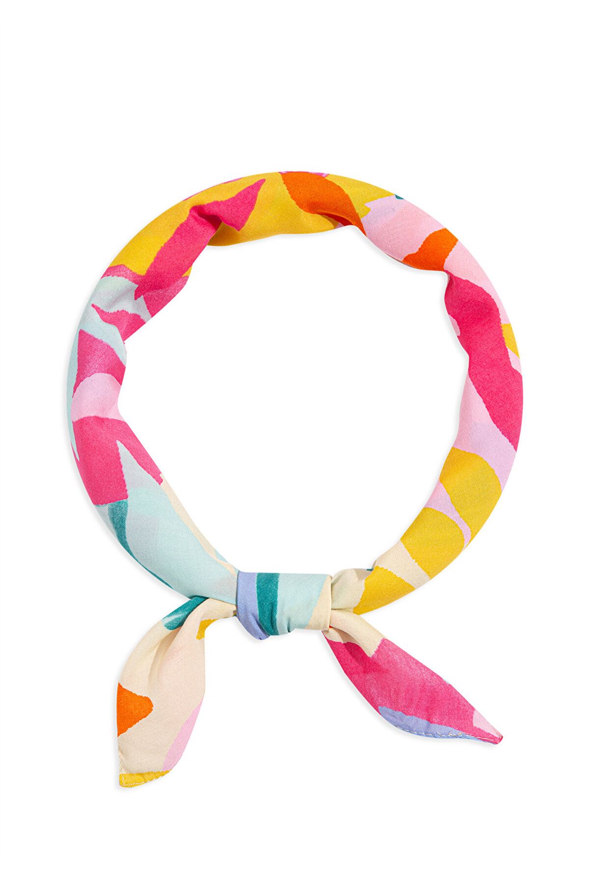 Mavi-Bedrucktes rosa Bandana 1912241 -81427 2