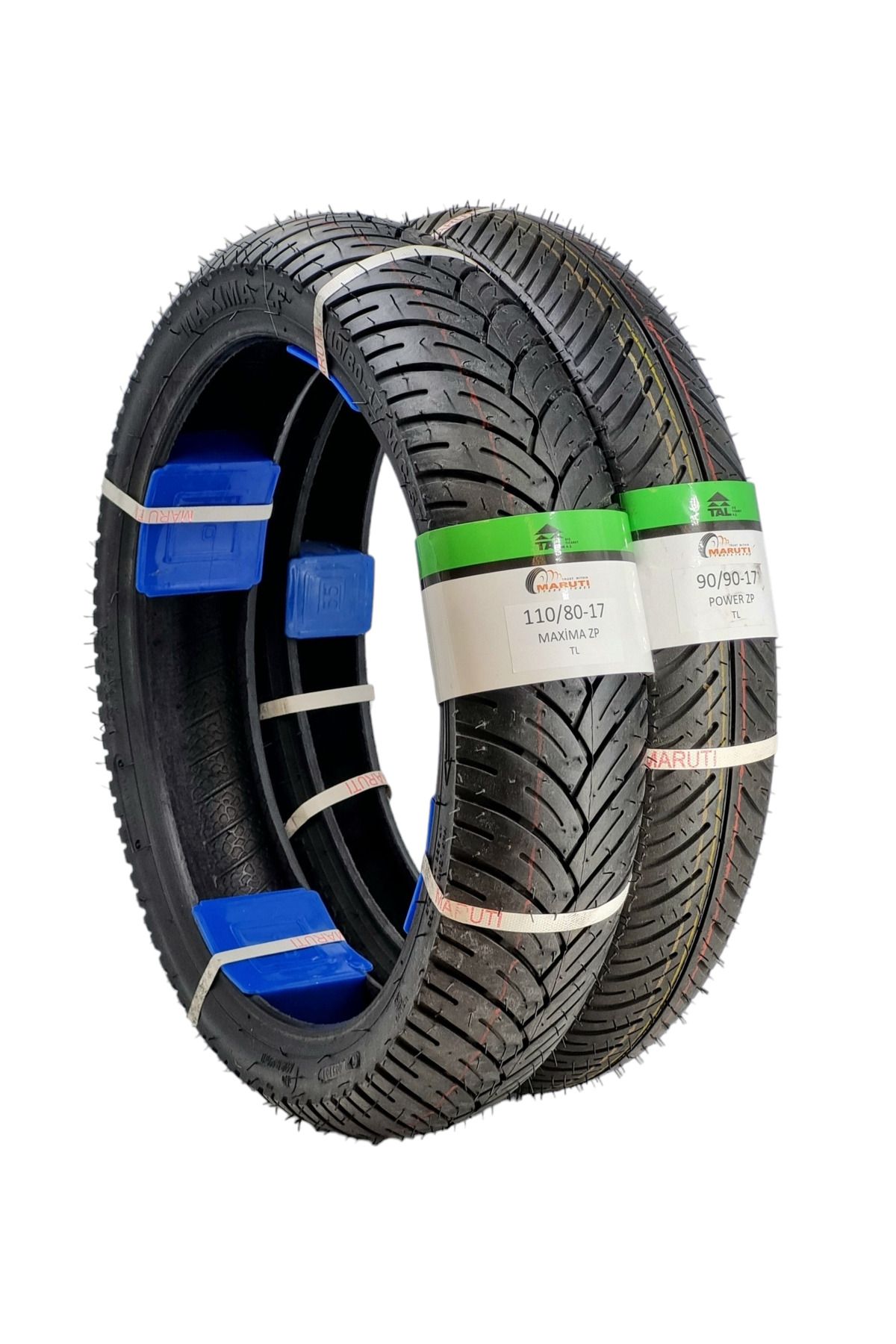 MARUTİ TYRES Rks Titanic 150 ÖN VE ARKA LASTİK TAKIMI 90/90-17 , 110/80-17 MAXİMA ZP MAXIMAZPSET