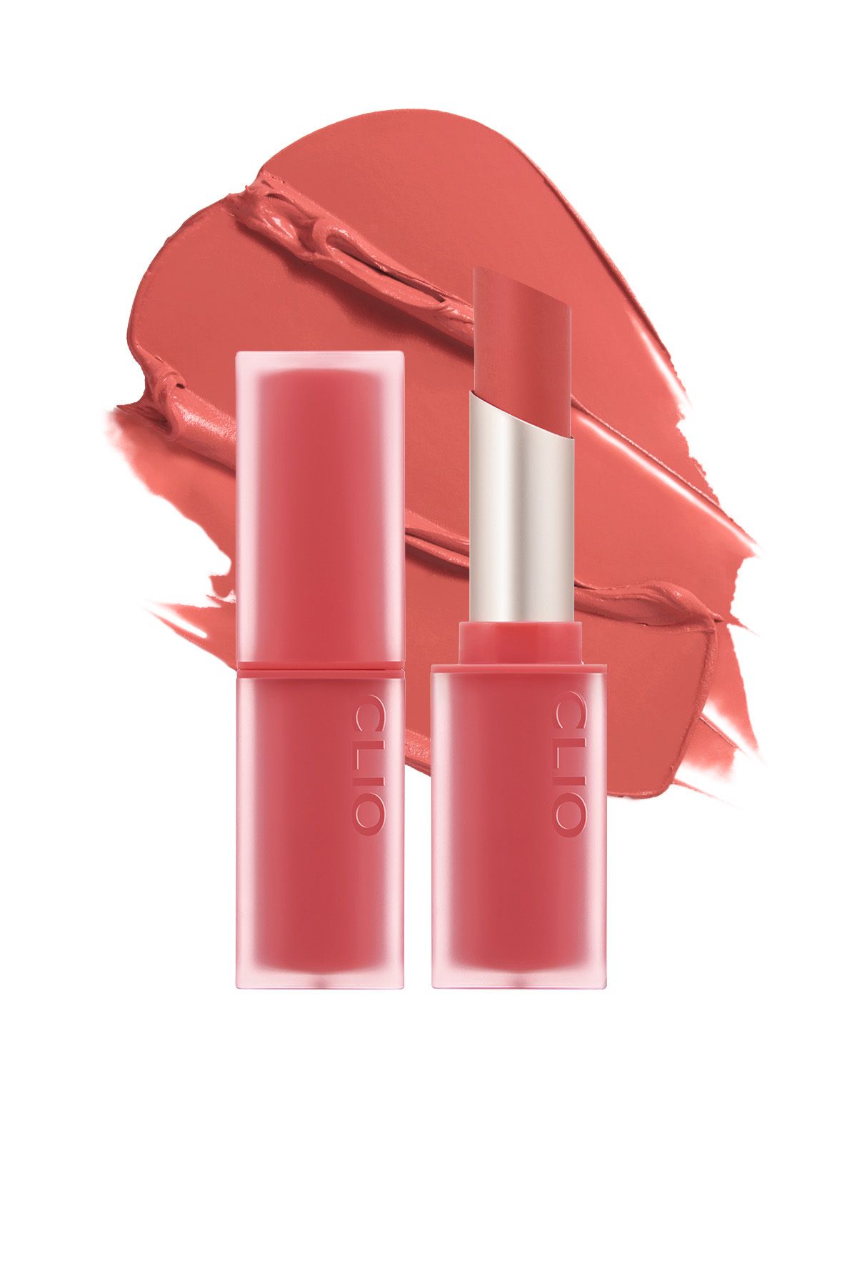 CLIO Мягкая текстурированная, слегка матовая губная помада Chiffon Mood Lip (04 Ever Coral) 6711