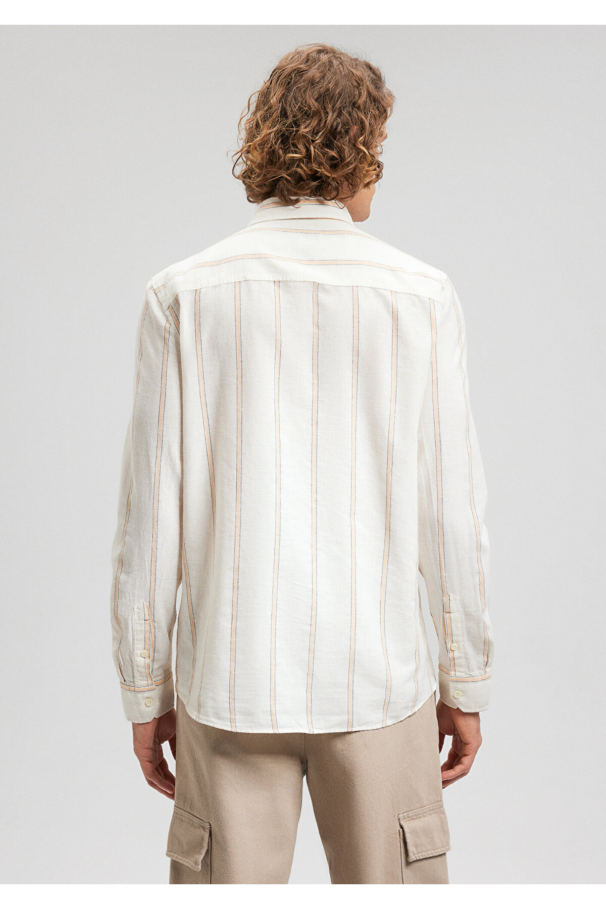 پیراهن مردانه ماوی | 210840 Mavi - Image 4