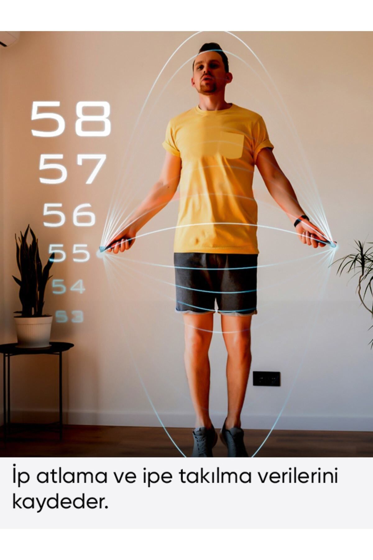 Şımart Teknoloji-Smart Jump Rope with Digital Led Display Performance Tracking 5