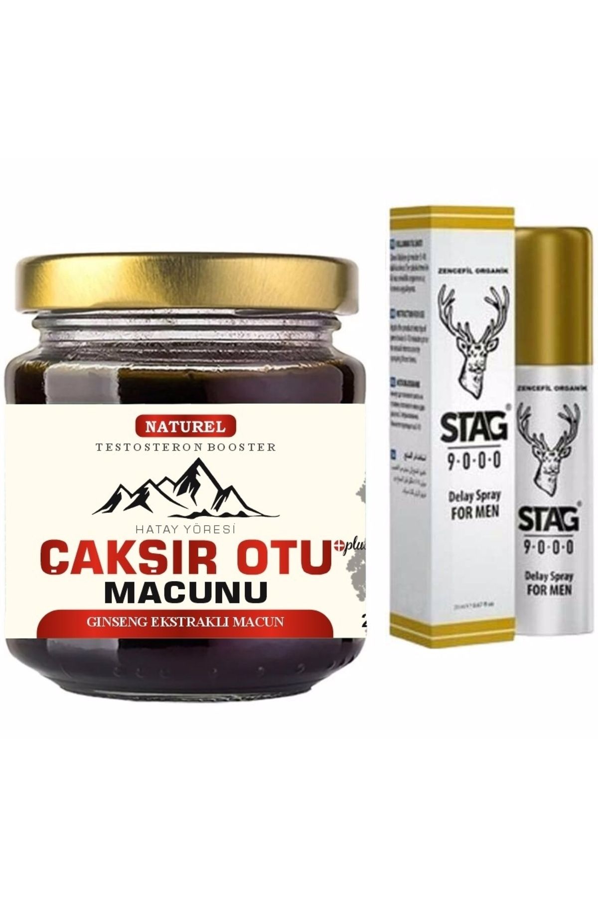 Hatay Yöresi Çakşır Otu Macunu Plus 240 gr + Stag Sprey 20 ml