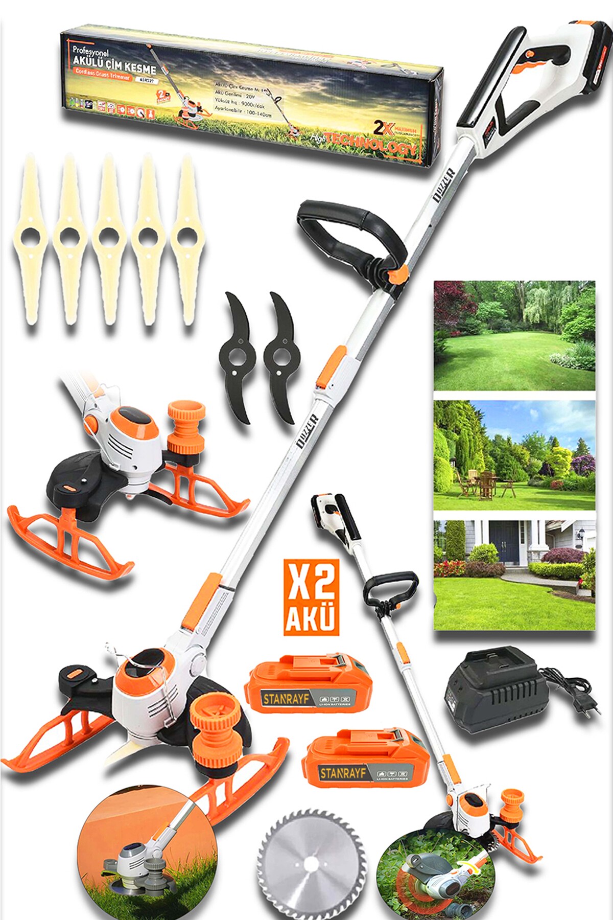 stanrayf Alman Coper 798 Vf 30 Ah Fırçasız Motor Çift Akülü