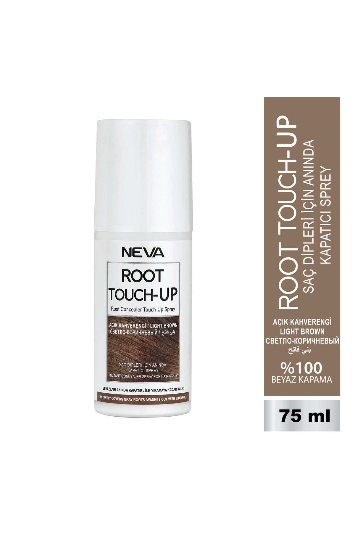 Root Touch-Up LIGHT BROWN Мгновенный консилер-спрей для корней волос 75 мл OTR10 ROOT LIGHT BROWN