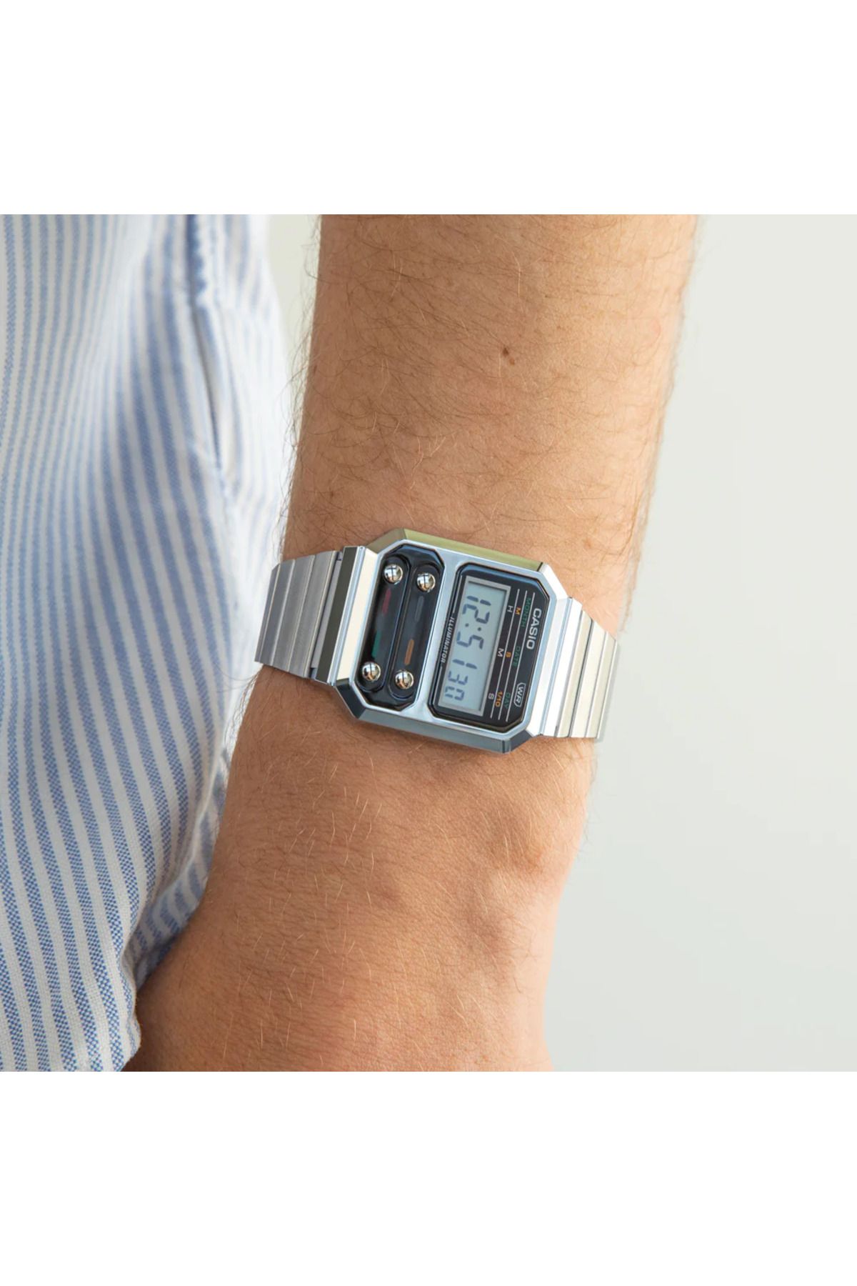 Casio-ساعة يد A100we-1adf 2