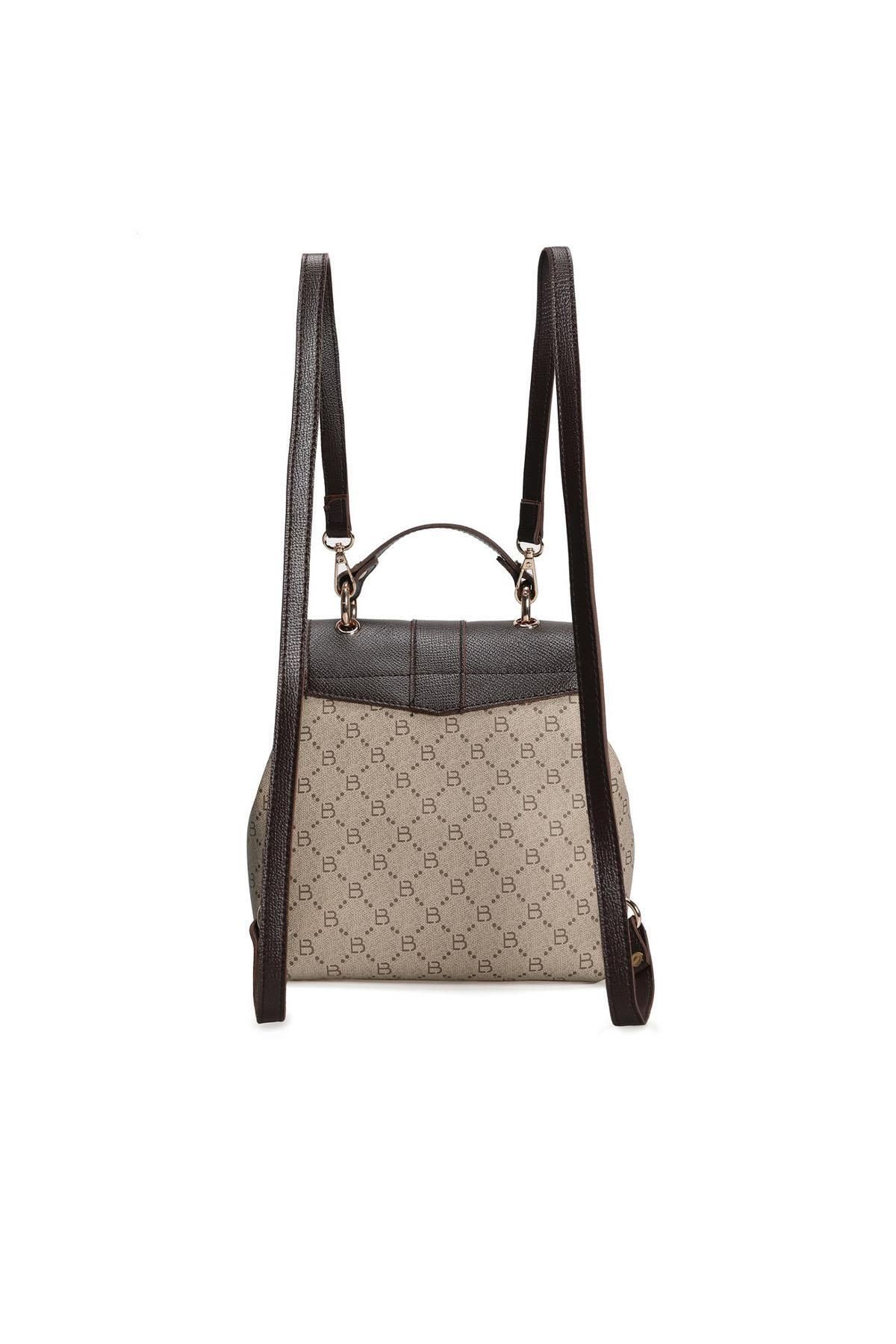 Lucky Bees-Gemusterter Damenrucksack 6