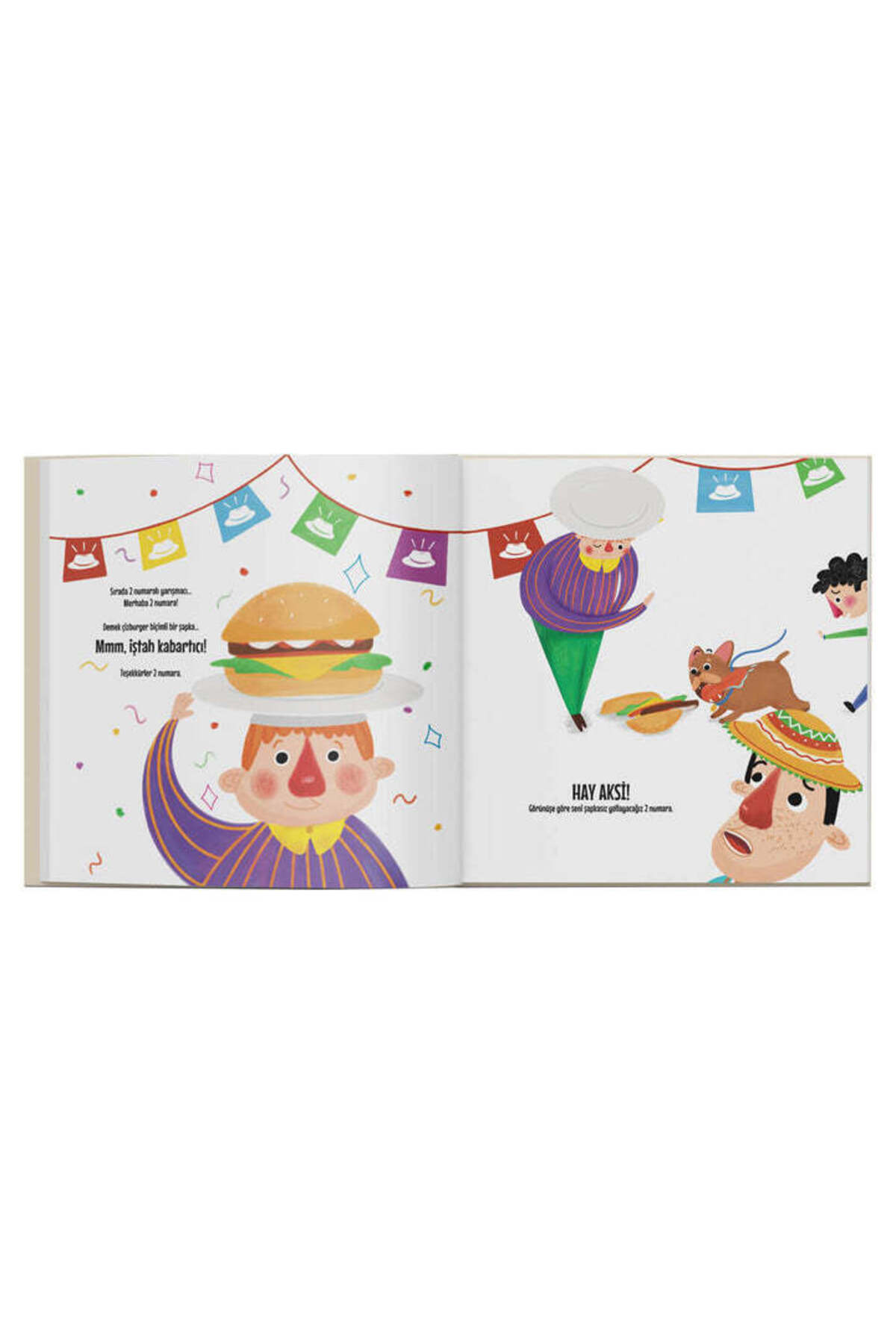 Neobebek Komik Şapkalar Karnavalı- Hikaye Kitabı fotoğrafı 2 (önizleme)