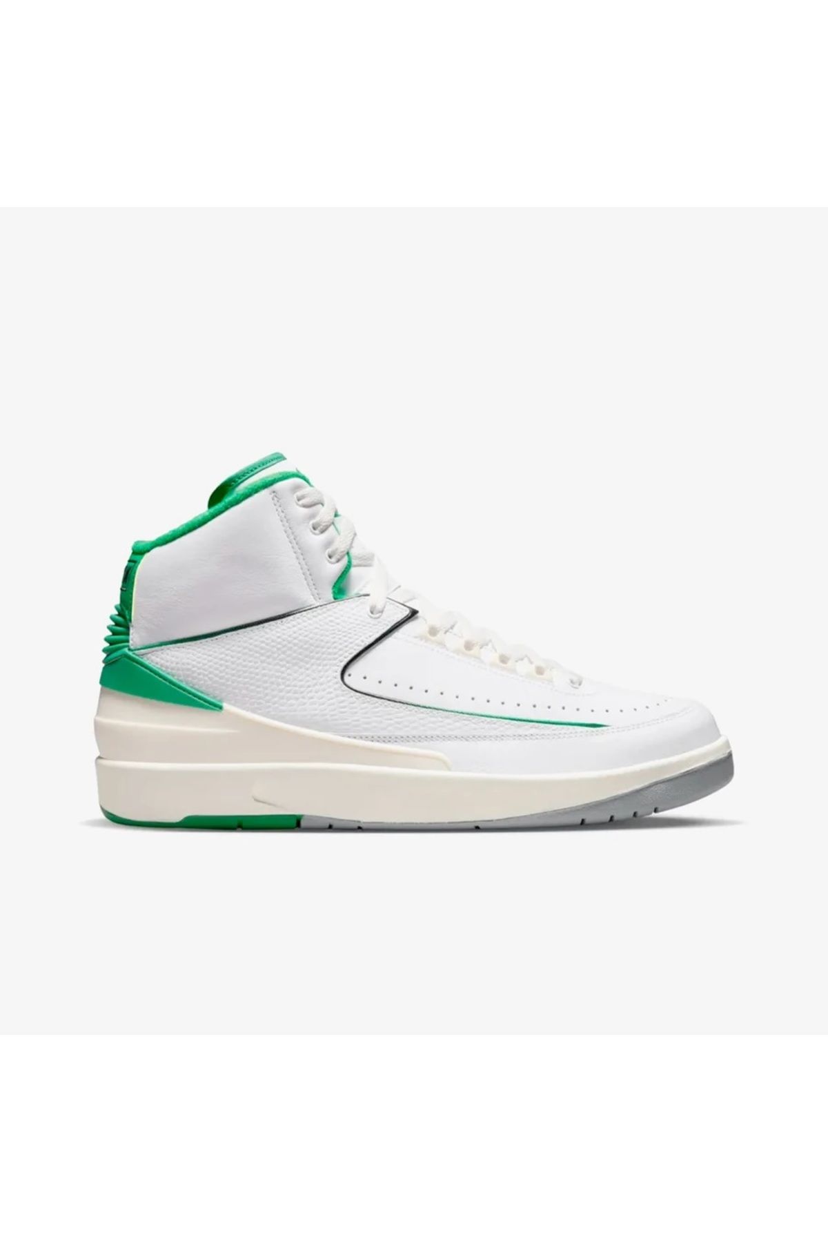 کفش بسکتبال سفید مردانه Air Jordan 2 Retro Lucky Green Basketball DR8884 103 Nike