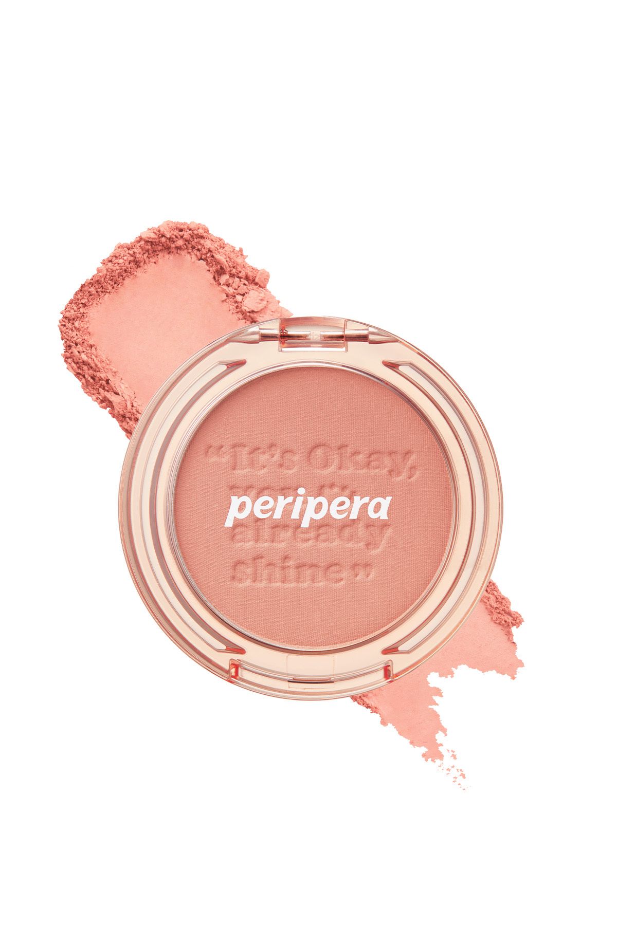 PERIPERA Румяна-пудра Sebum Balancing Powder в пастельных тонах Peripera Pure Blushed Sunshine Cheek (02 Milktea Coral) 6326