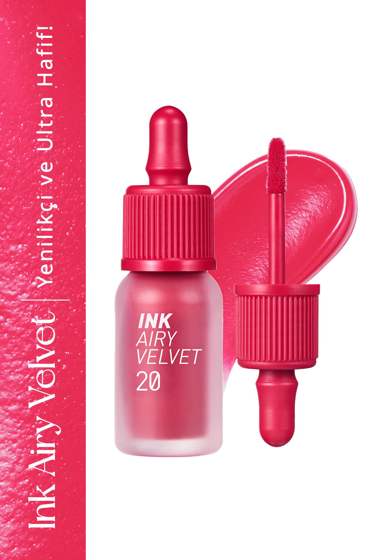 PERIPERA Легкий стойкий тинт с бархатным финишем Peripera Ink Airy Velvet (20 Beautiful Coral Pink) 6357