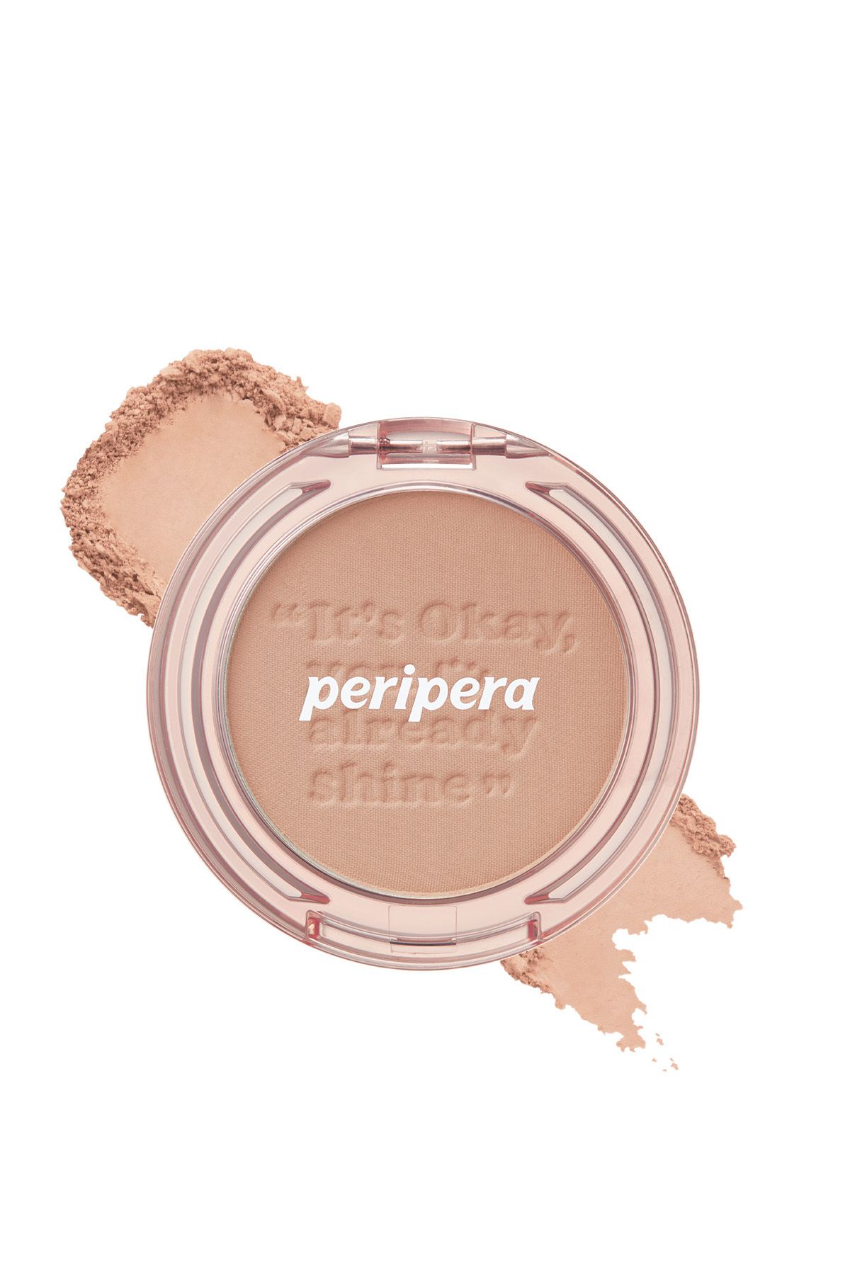 PERIPERA Румяна-пудра Sebum Balancing Powder в пастельных тонах Peripera Pure Blushed Sunshine Cheek (08 Cotton Nude) 6326