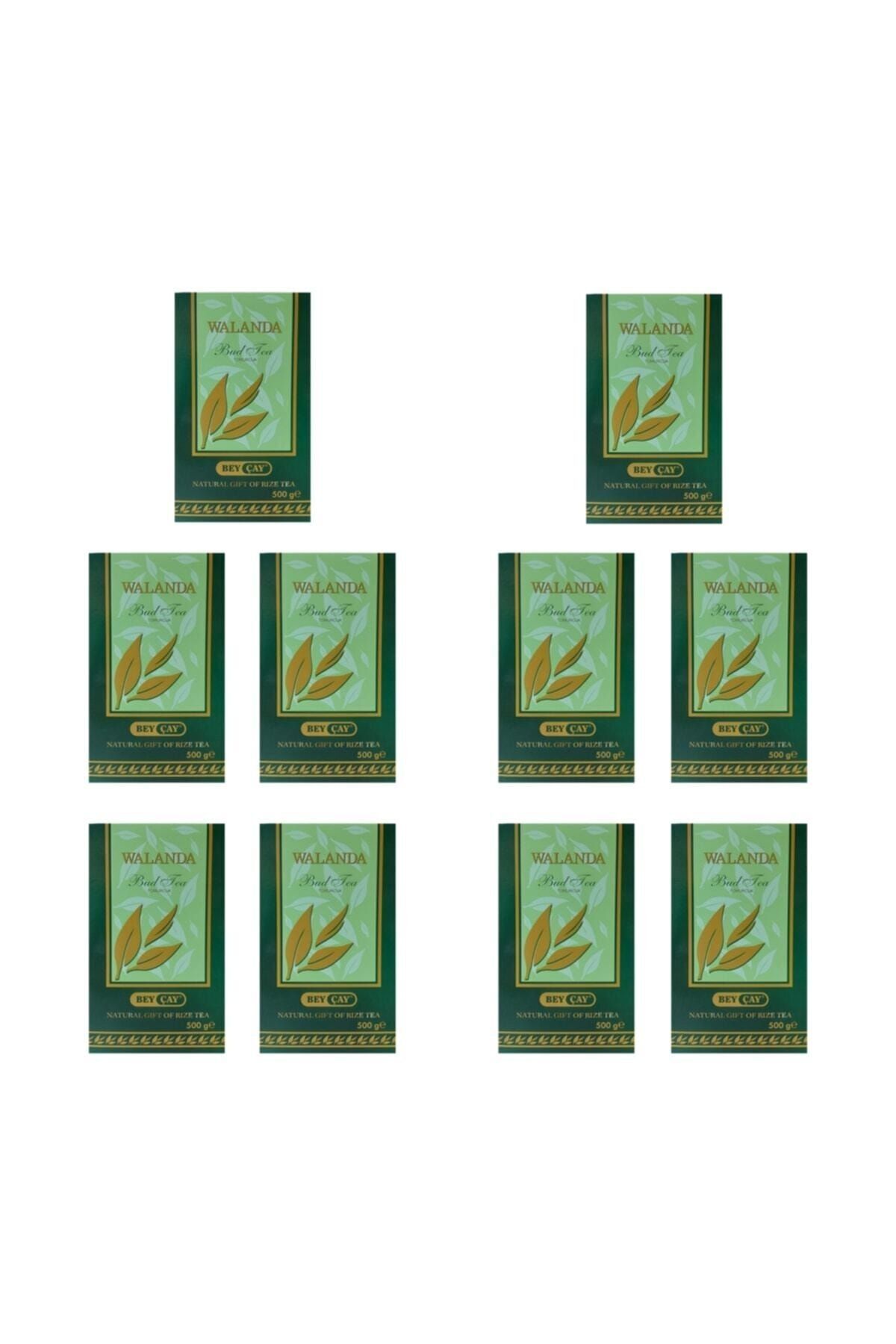 BEY ÇAY Walanda 500 Gr X 10 Adet (ilk Hasat Elekaltı Mayıs Çayı)