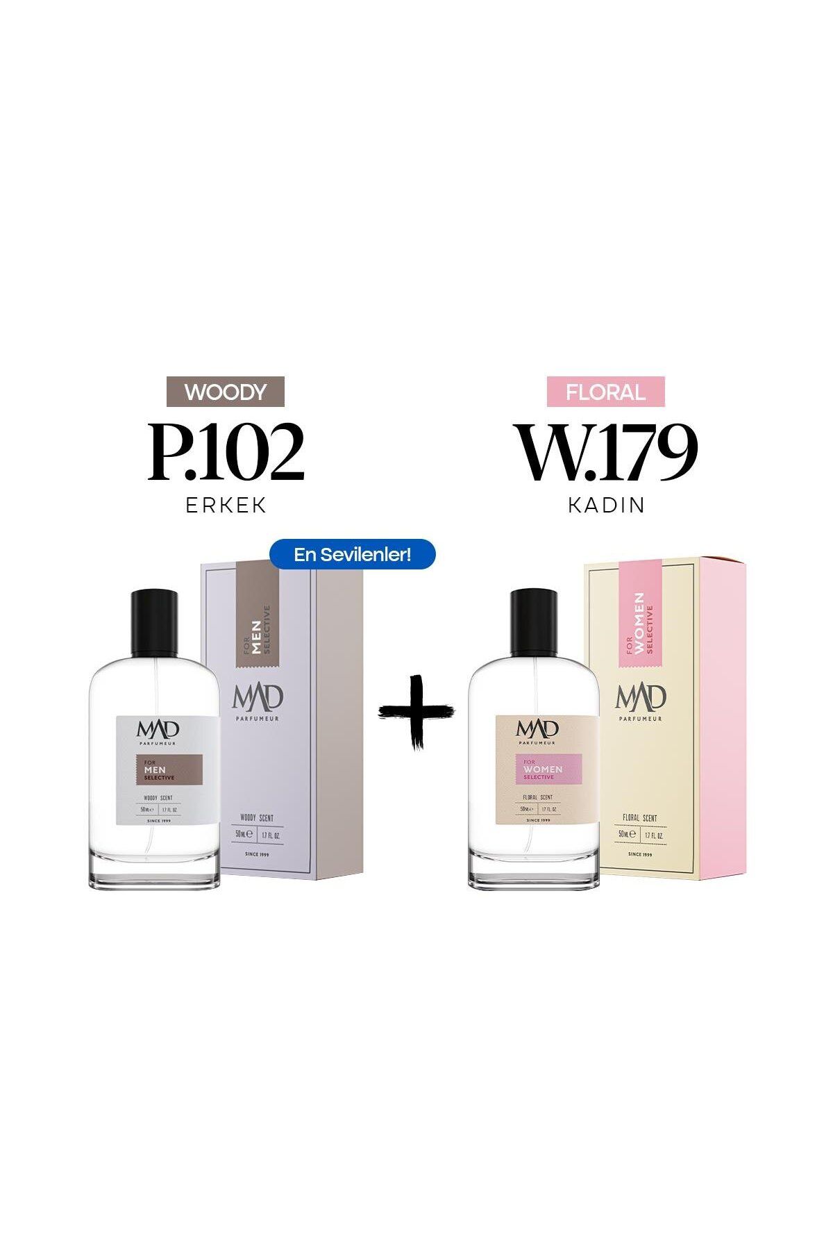 p102 garçons w179 femmes 50 ml 2 selective parfum