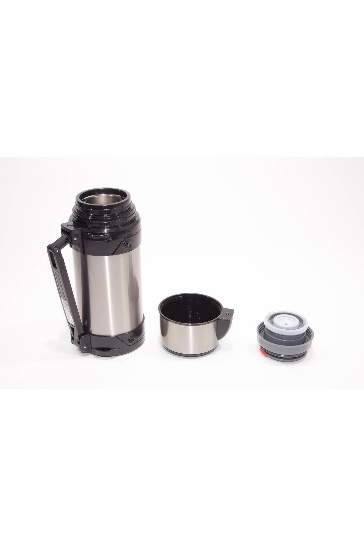 Decathlon-1,5 L Capacity Black Thermos Stainless Steel 12,5 cm X 29 cm Dimensions 4