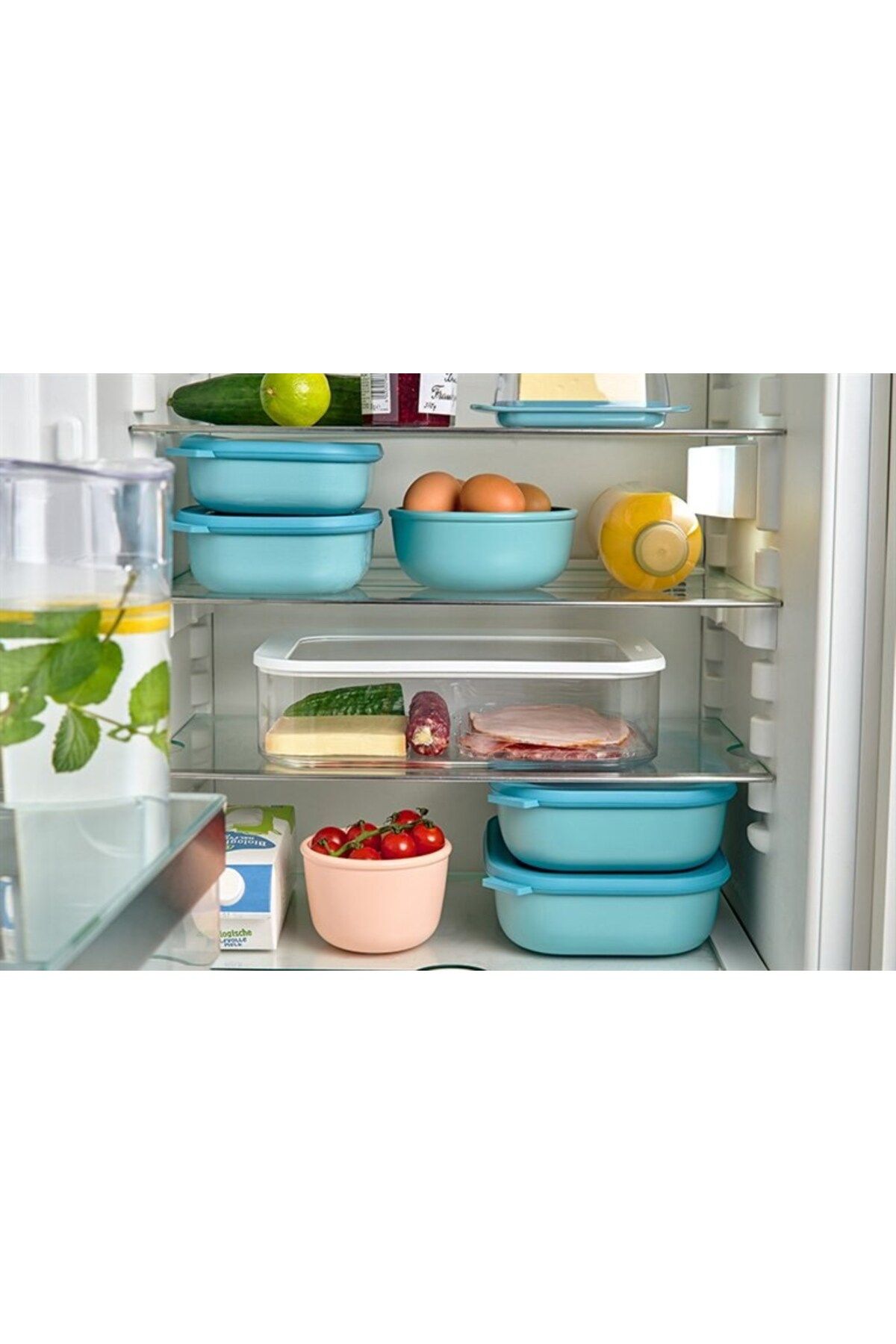 Mepal-Multi Bowl Cirqula Rectangular Food Container 2000 ml 4