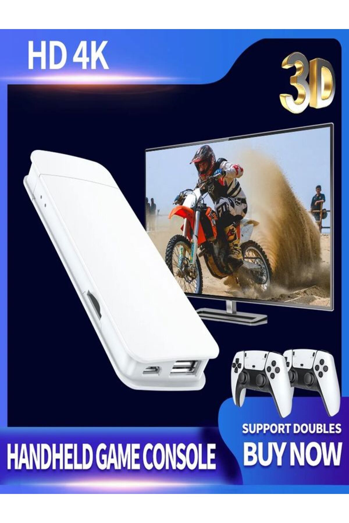2.4ghz 4k Retro Video Nostalji Oyunu Konsol 64g 20000 Oyunlar Kablosuz Gamepad 8