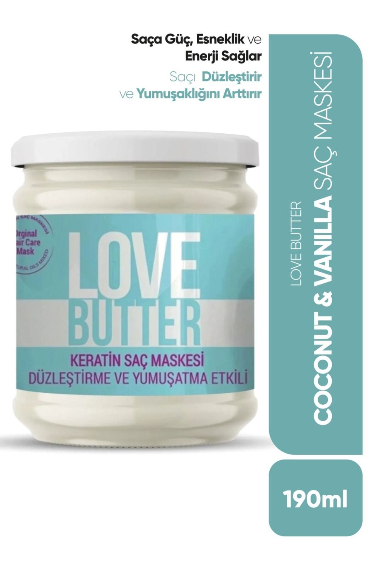 Кератиновая маска для волос LOVE BUTTER 190мл KSM1