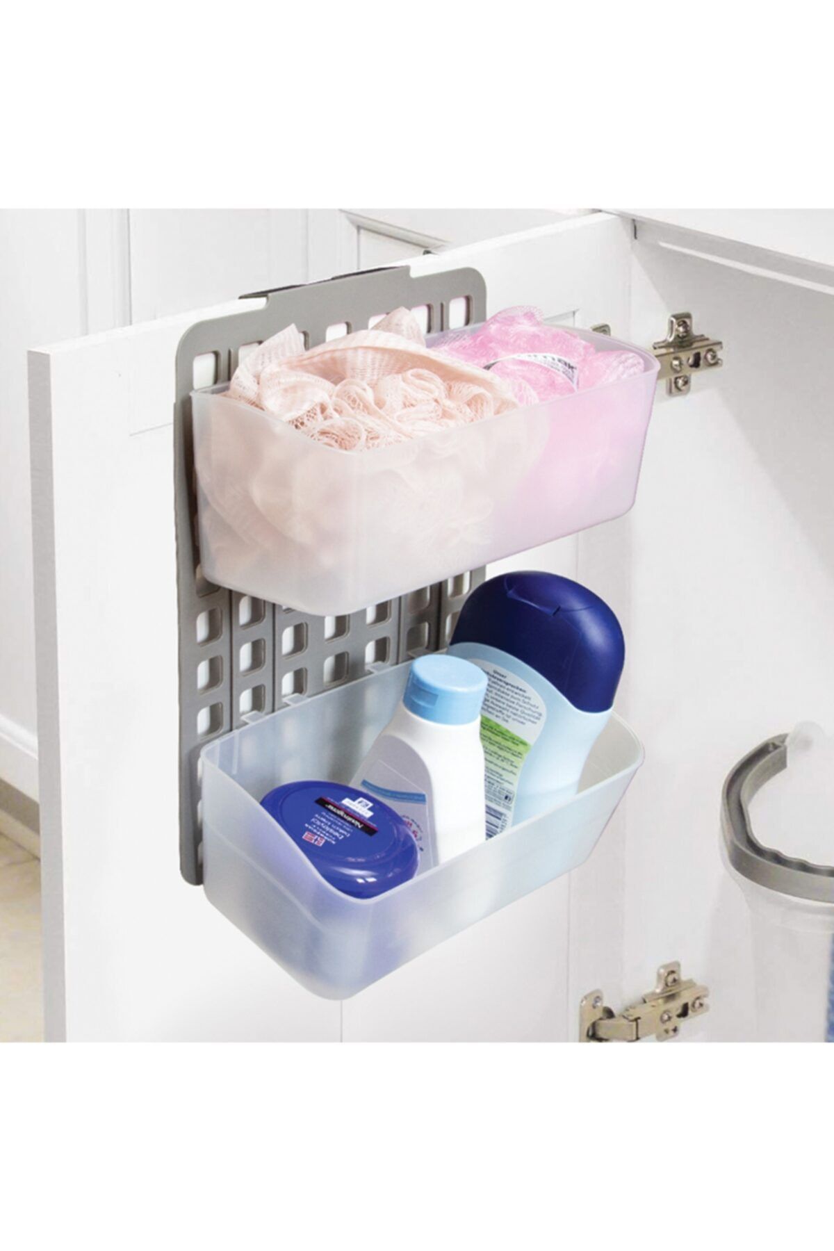 DEMET PLASTİK-Decobella Level Adjustable Organizer with 2 Wide Compartments Fma90005 2