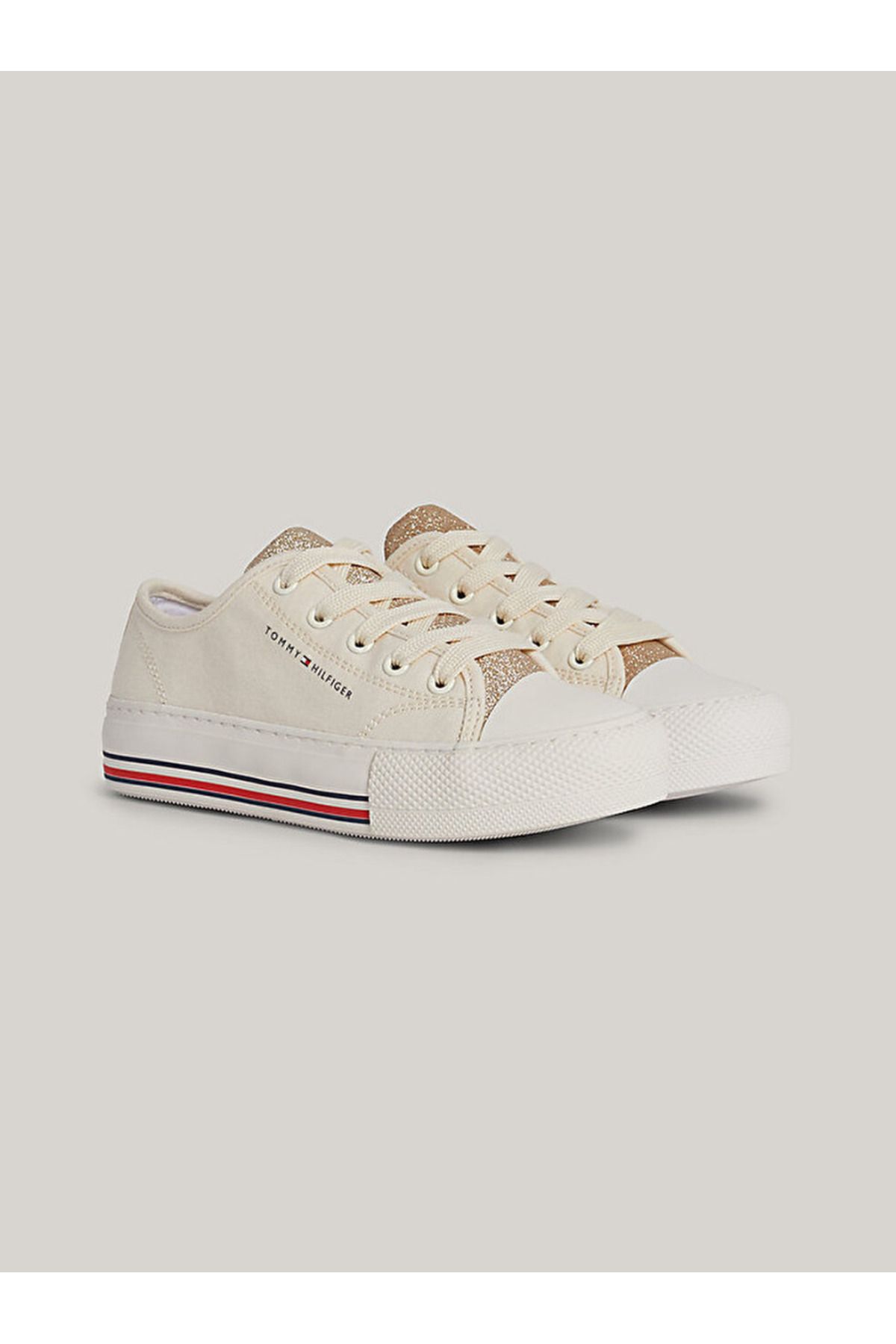 Tommy glitter sneaker discount