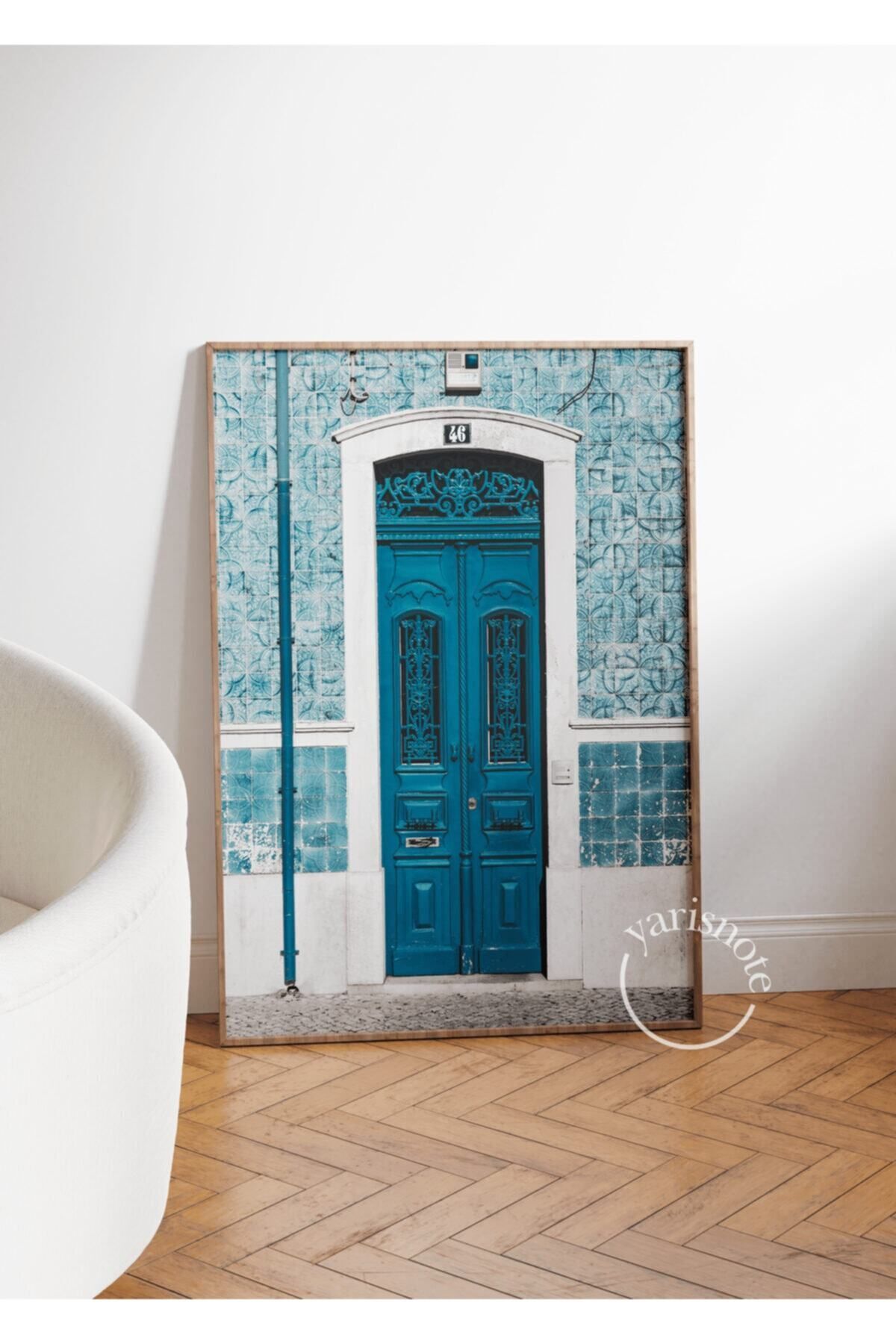 Yaris Note-Lisbon Door - Unframed Poster 2