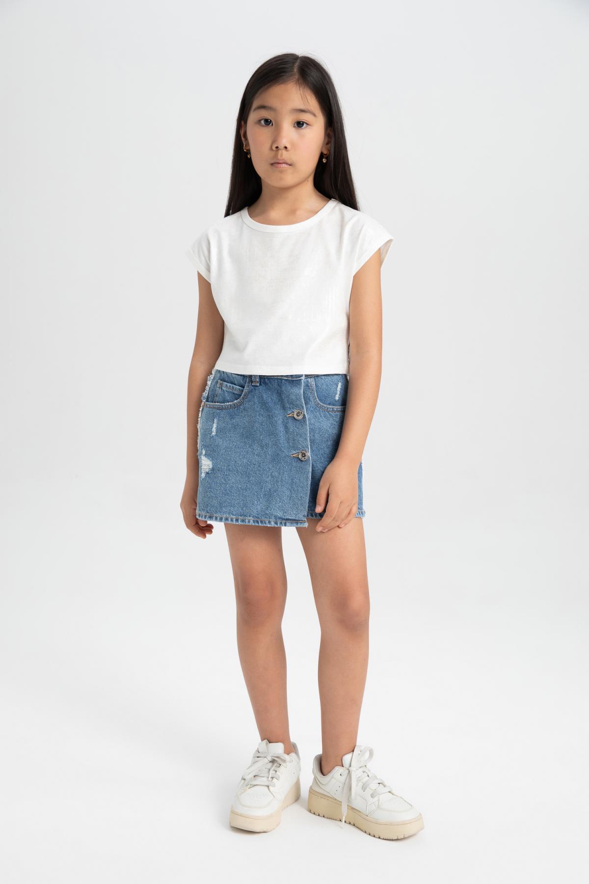 تی شرت دخترانه دفاکتو | C5467A824SM Defacto - Image 2