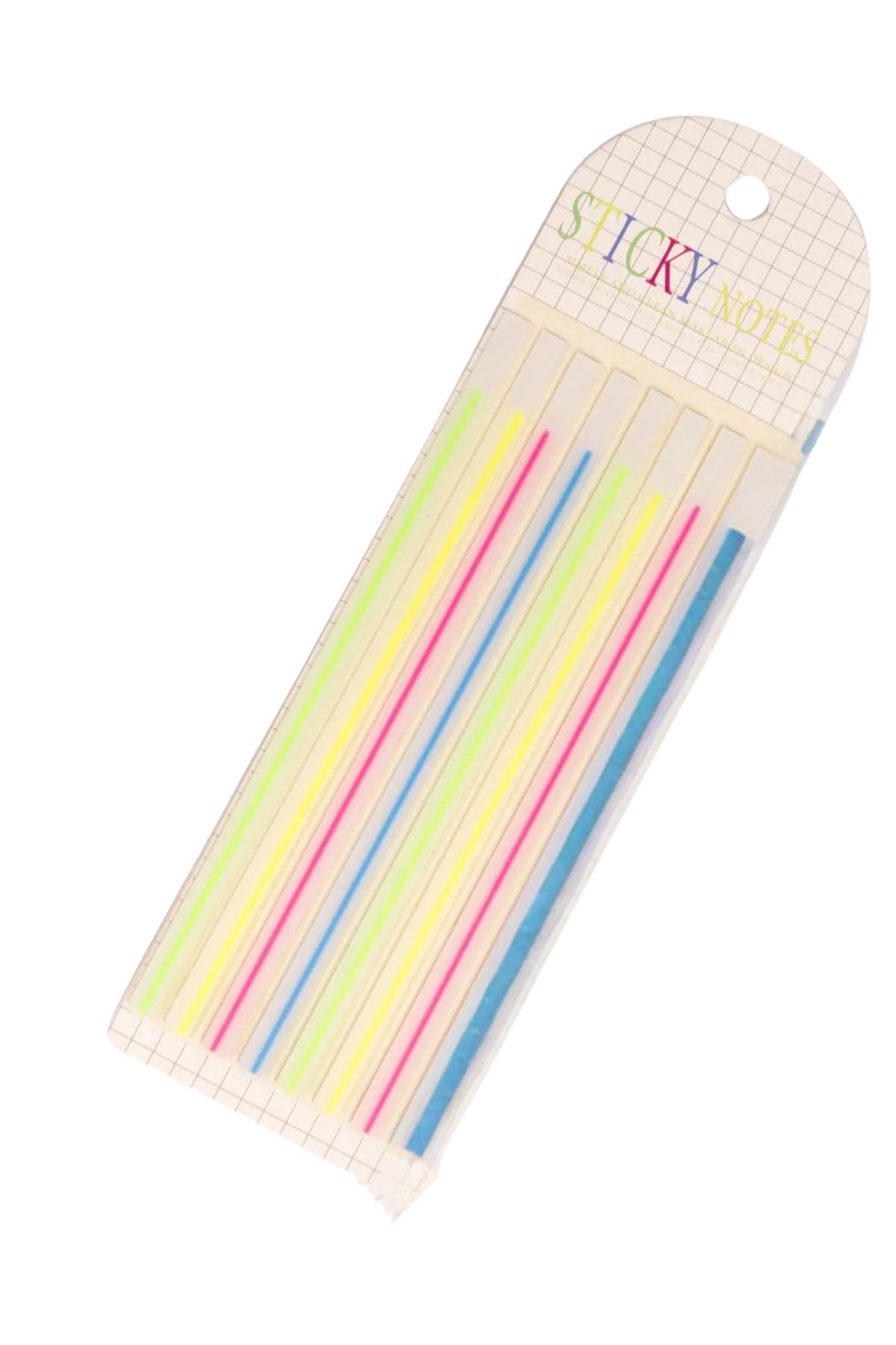 NaSaDAN-Set of 5 Transparent Stick Post-It Notes – 800 Sheets of Sticky Note Paper 6