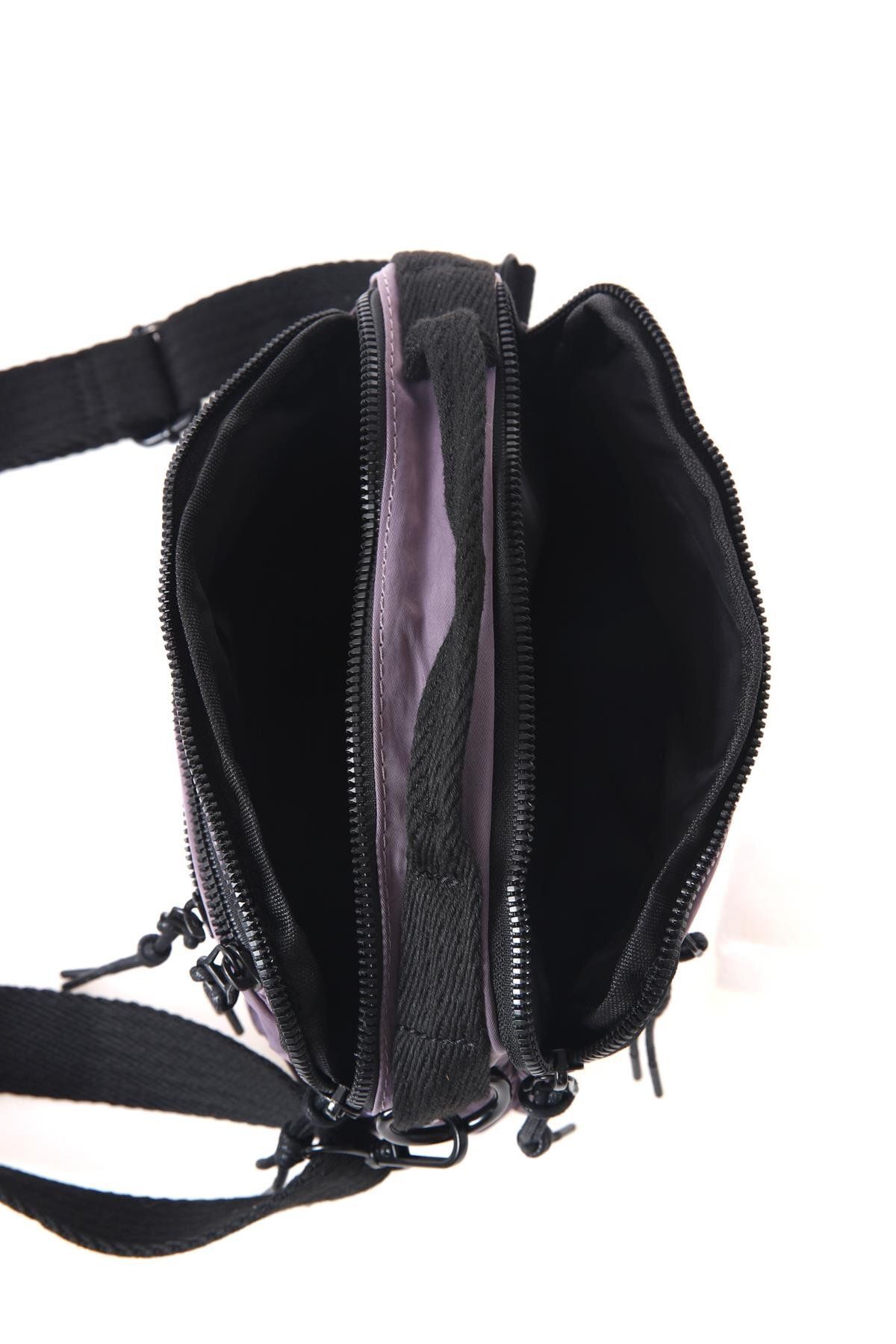 کیف پیام رسان بنفش زنانه کیسه بند کوچک اورجینال Bagist