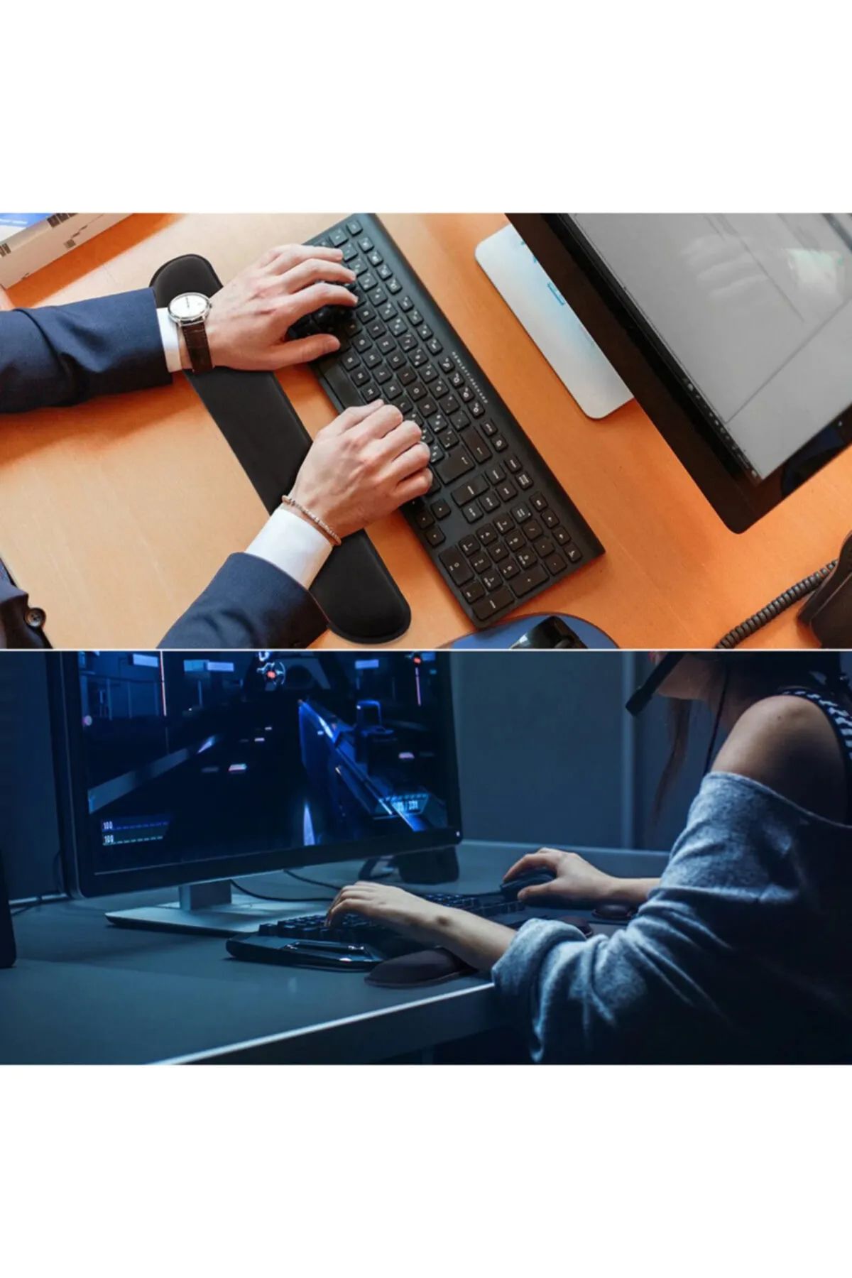 Foxyn-FXN-B22 مسند معصم مريح للألعاب والمكتب الاحترافي - 44 سم 5