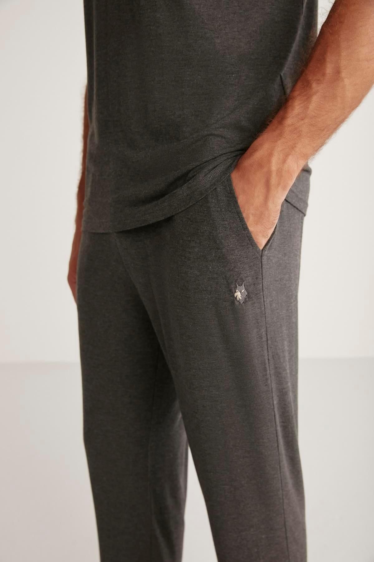First Touch-Soft textured pajama set 5