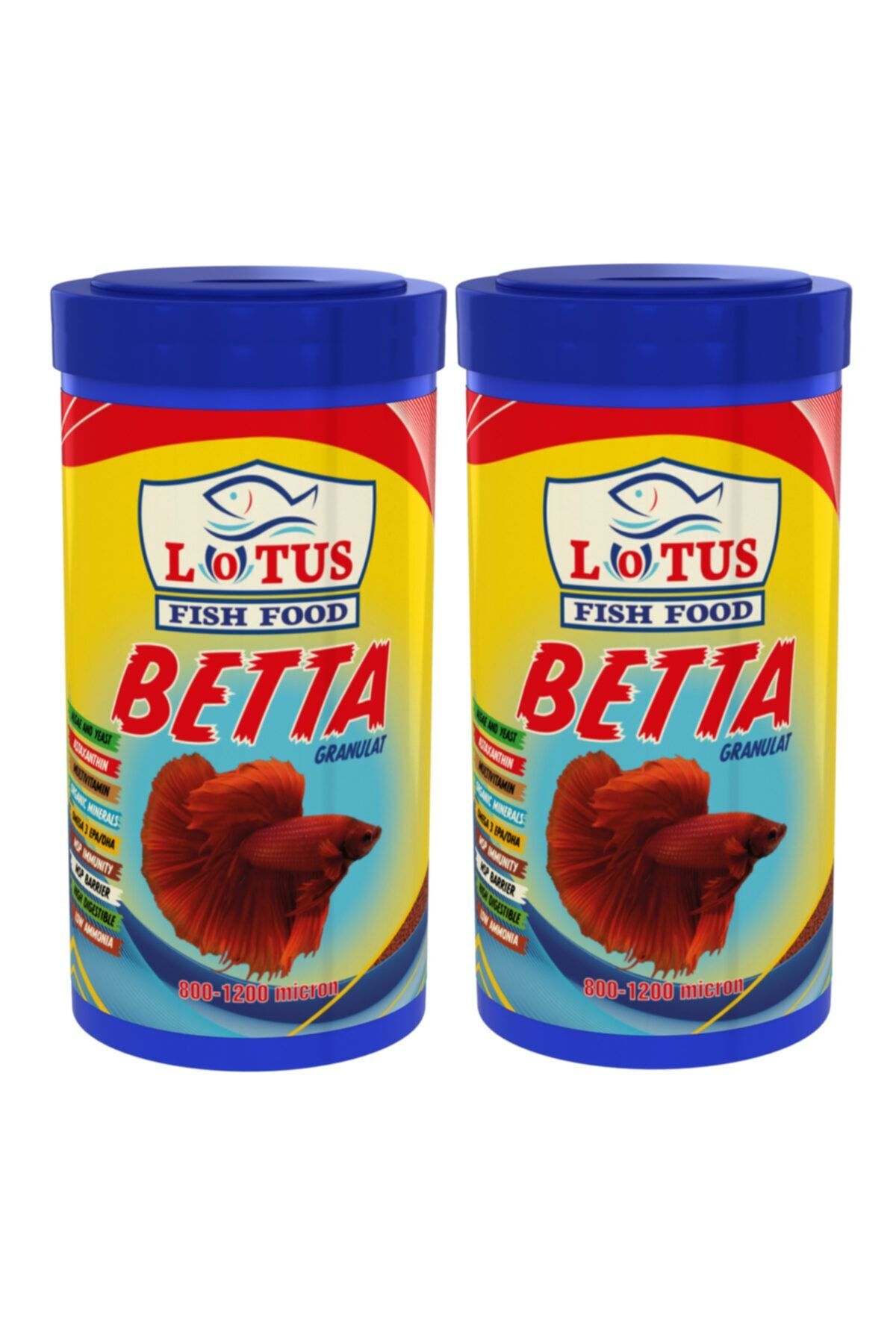 Lotus Betta Granulat 2 X 100 Ml Kutu Beta Balık Yemi