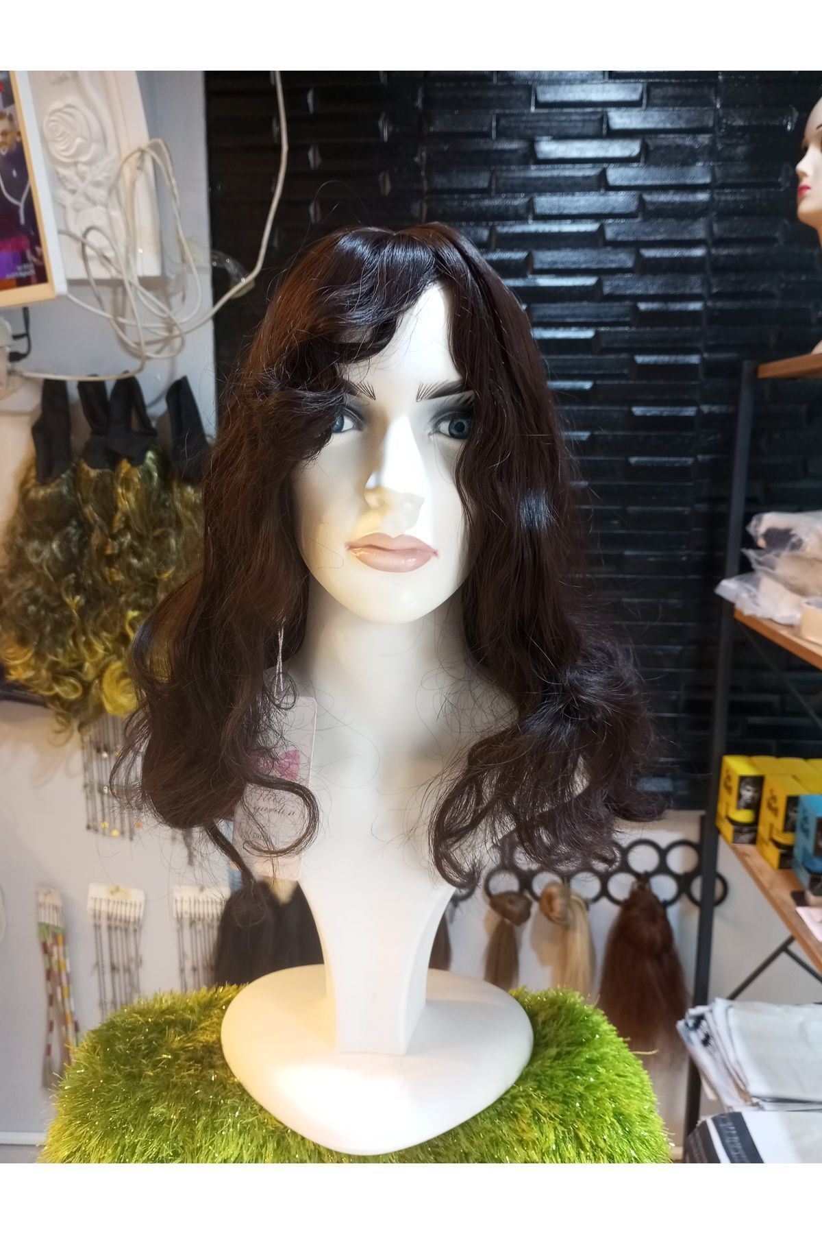 Lgskozmetik-Code 11 kanekon synthetic wig dark brown 5