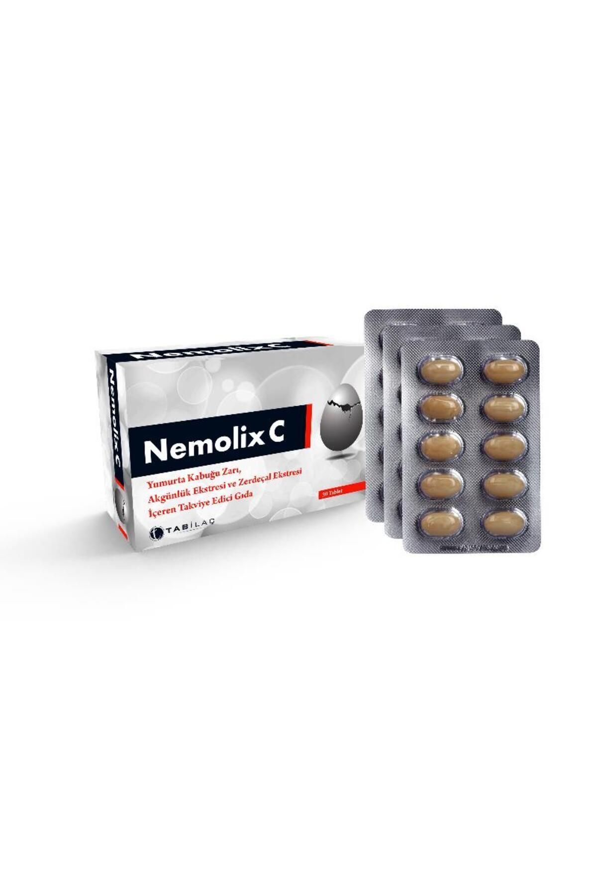 Nemolix Tab Ilac (C) Мембрана из яичной скорлупы, 30 таблеток 8680133000713