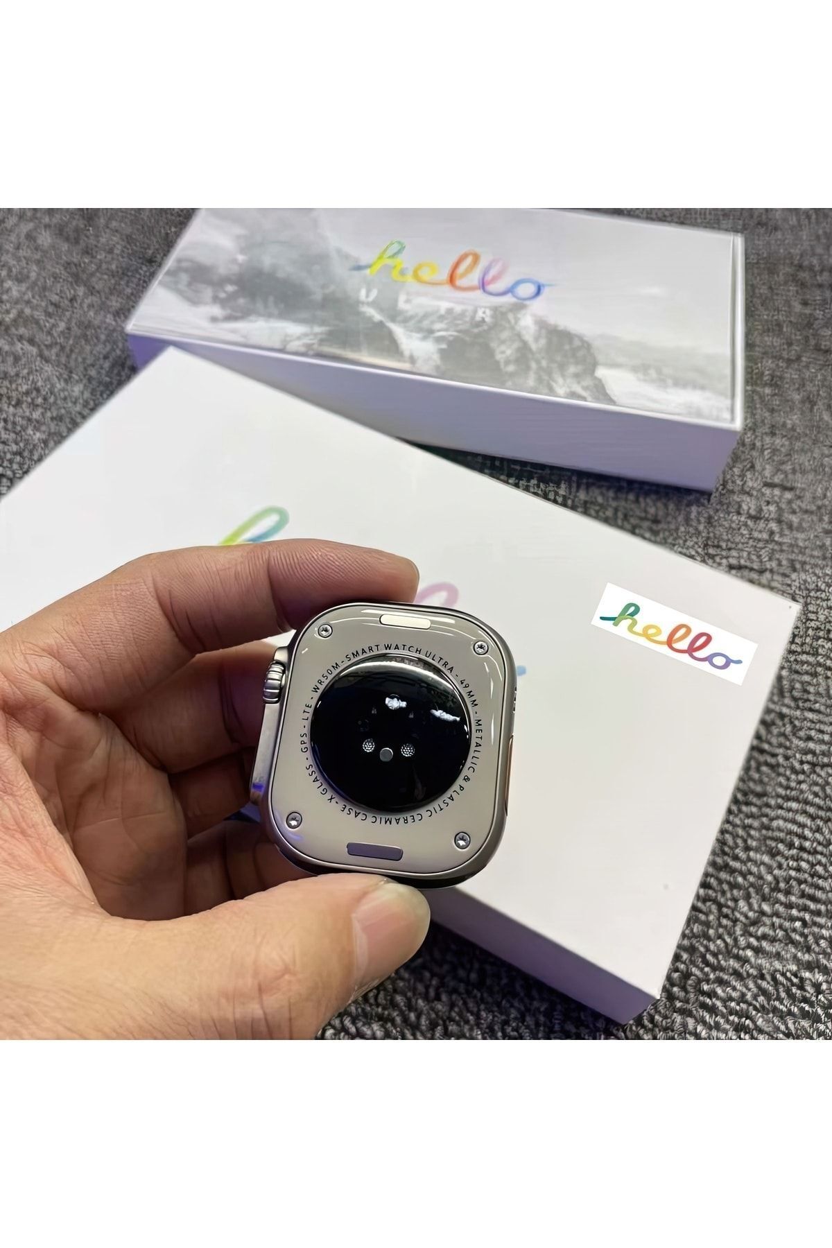 TMAX Hello Watch 3 Amoled Ekran 4gb haf za 2D gorsel i lemci Elektronik