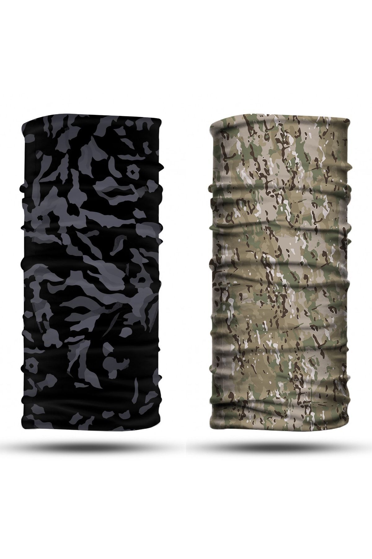 dairaksesuar 2'li Set Bandana Erkek Bandana Kadın Bandana Motosiklet Bandana Boyunluk Balaklava Outdoor