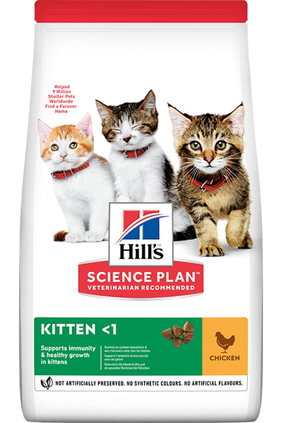 Hill's Kitten Tavuk Etli 1,5 Kg Yavru Kedi Maması