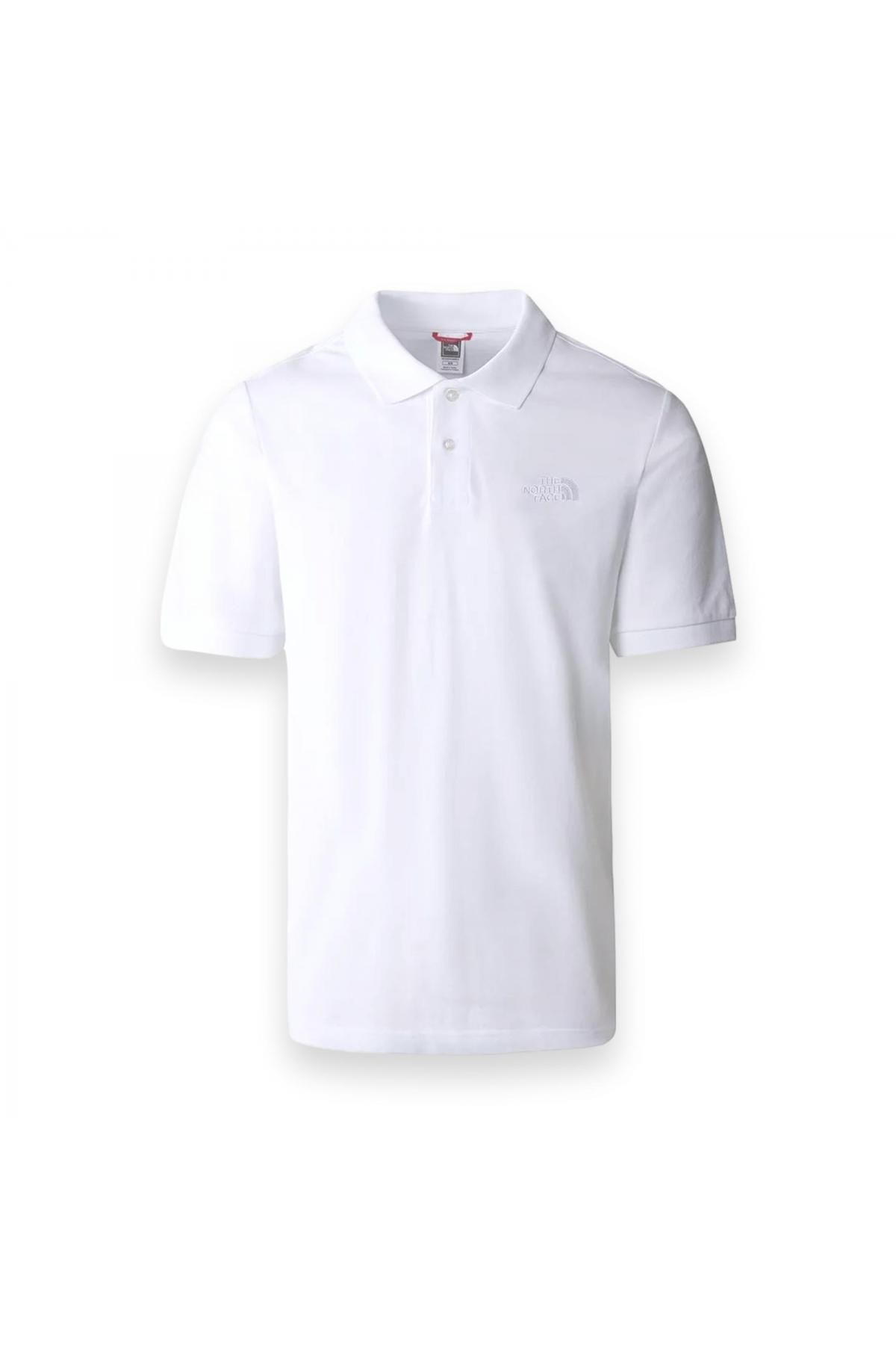 North face white polo shirt online