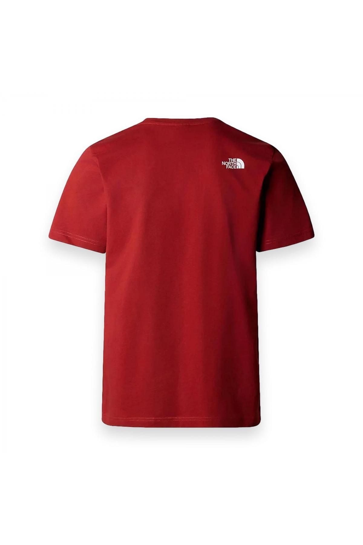 تی شرت سبز مردانه NF0A87N5 M S TEE RED TRET The North Face