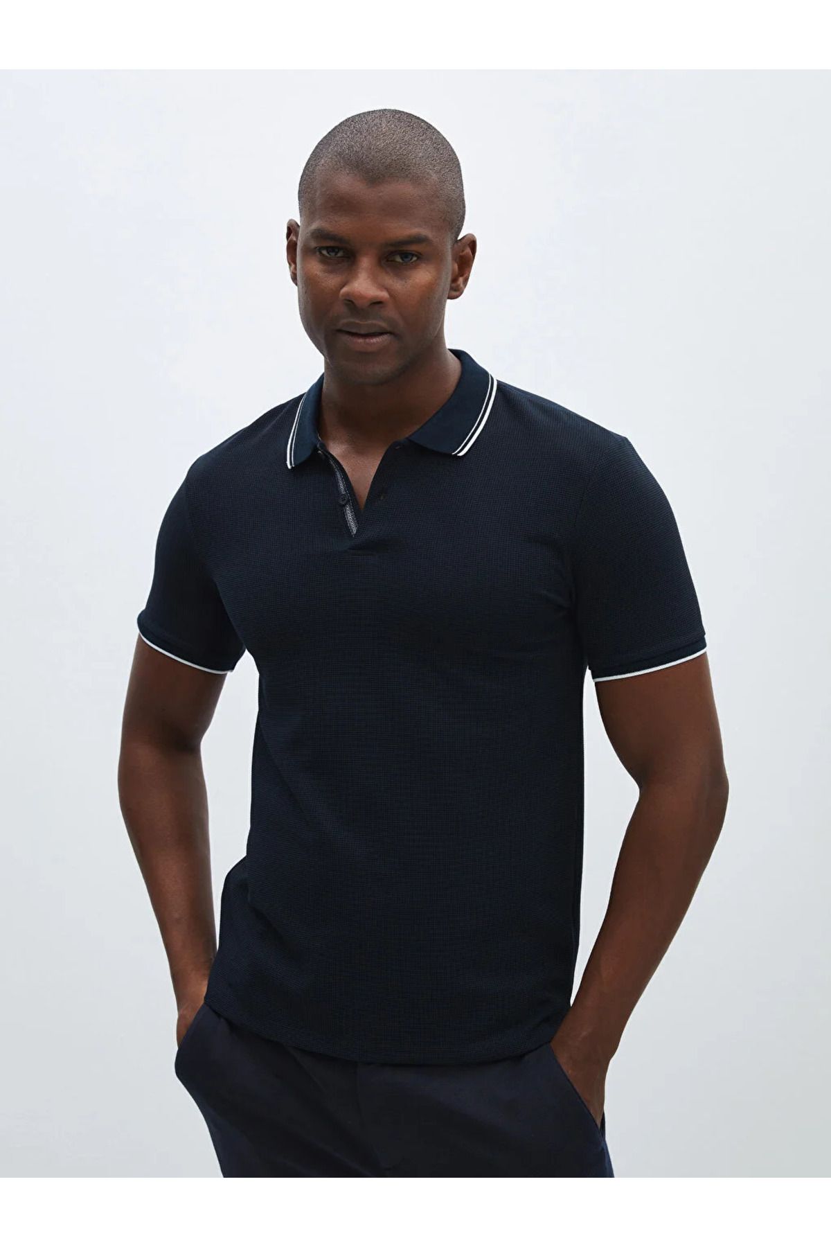 LC Waikiki Men s Polo Neck LCW Vision Short Sleeve T Shirt Trendyol