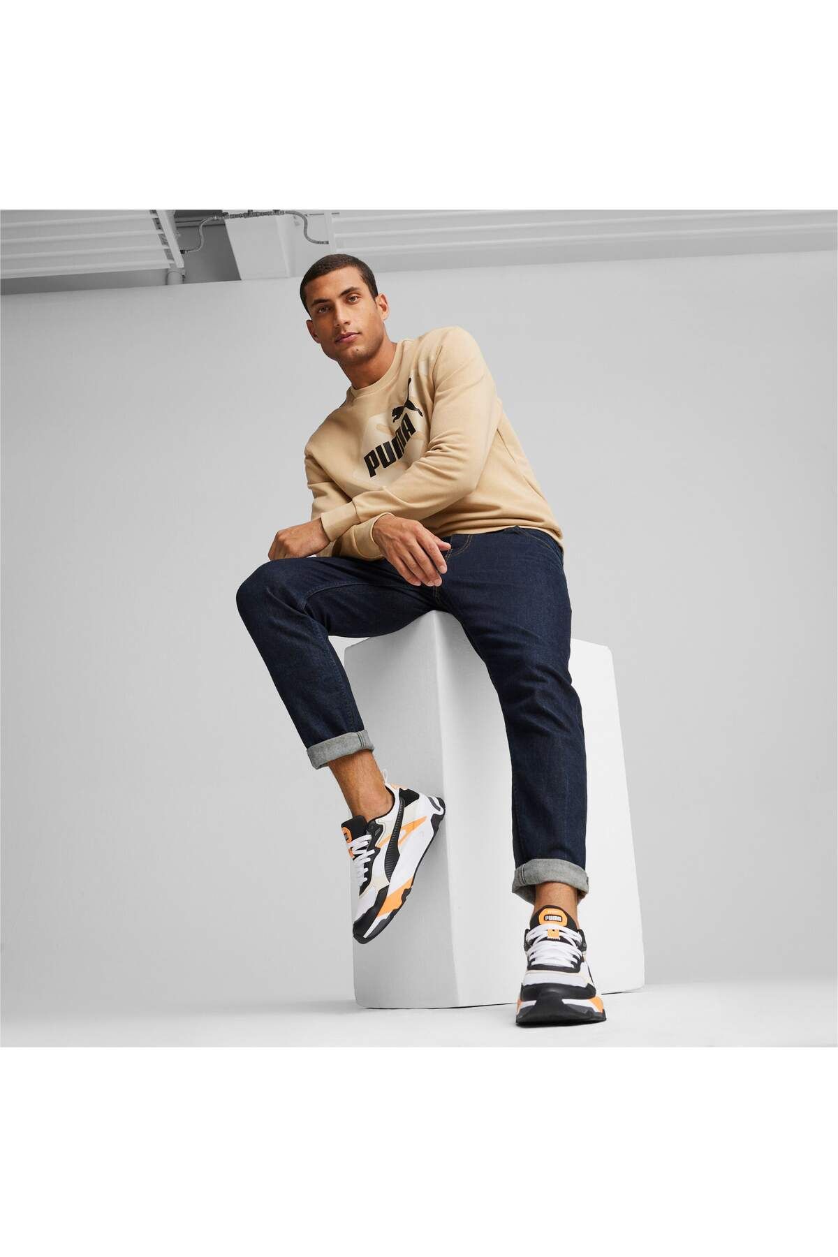 اسنیکر سفید مردانه و زنانه کفش های Trinty اورجینال Puma