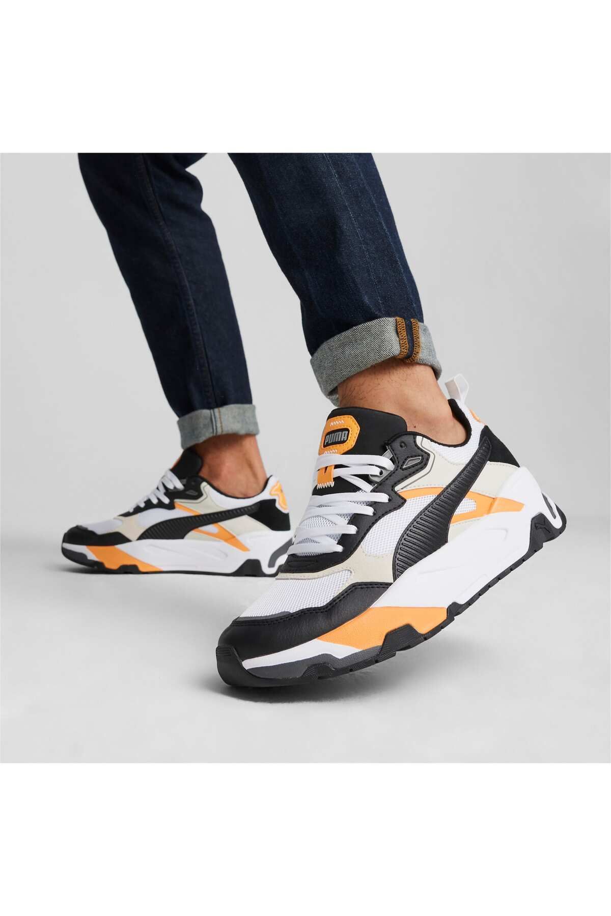 اسنیکر سفید مردانه و زنانه کفش های Trinty اورجینال Puma
